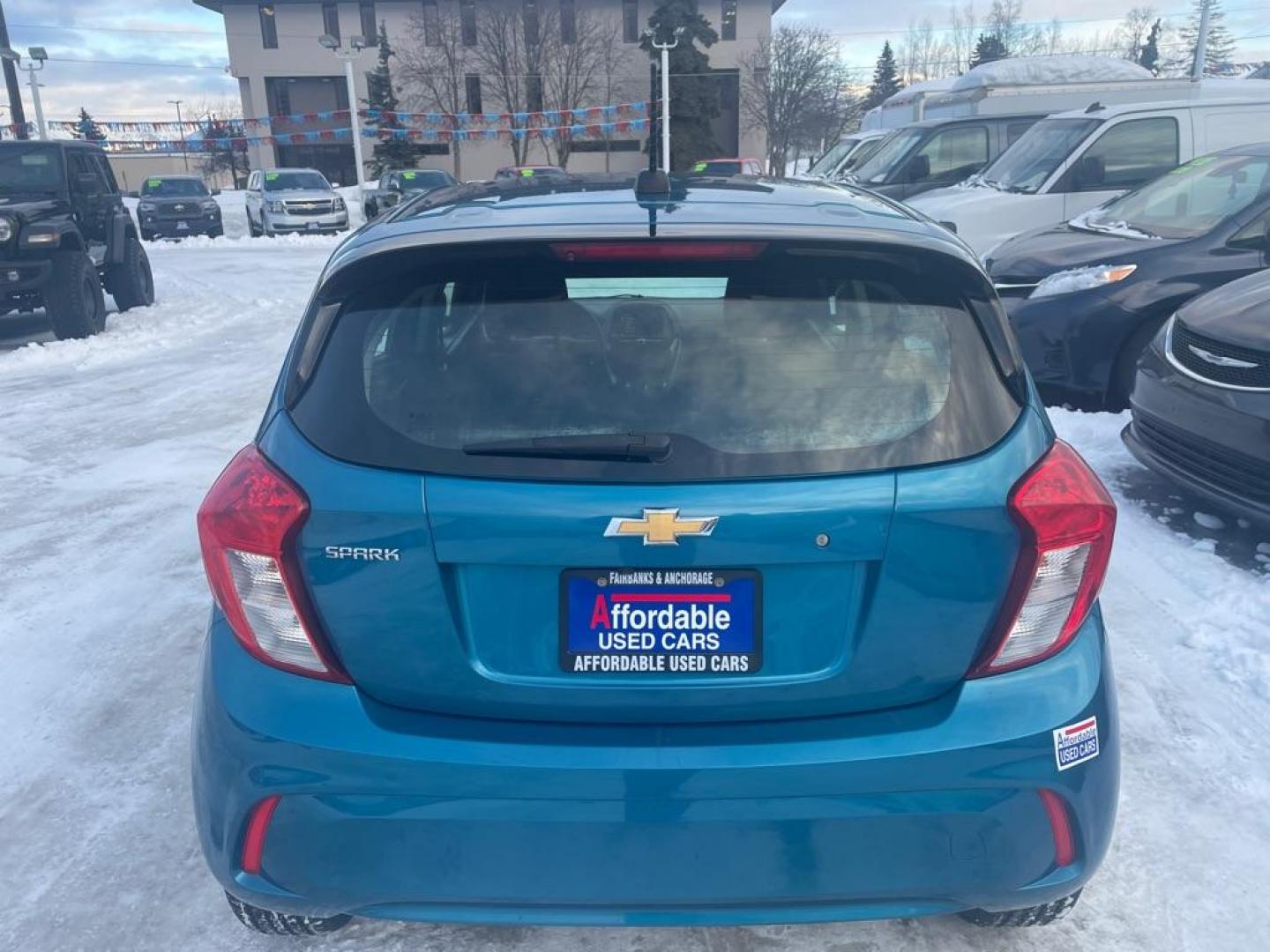 2020 BLUE CHEVROLET SPARK LS (KL8CB6SA6LC) with an 1.4L engine, Continuously Variable transmission, located at 929 East 8th Ave, Anchorage, AK, 99501, (907) 274-2277, 61.214783, -149.866074 - Photo#2