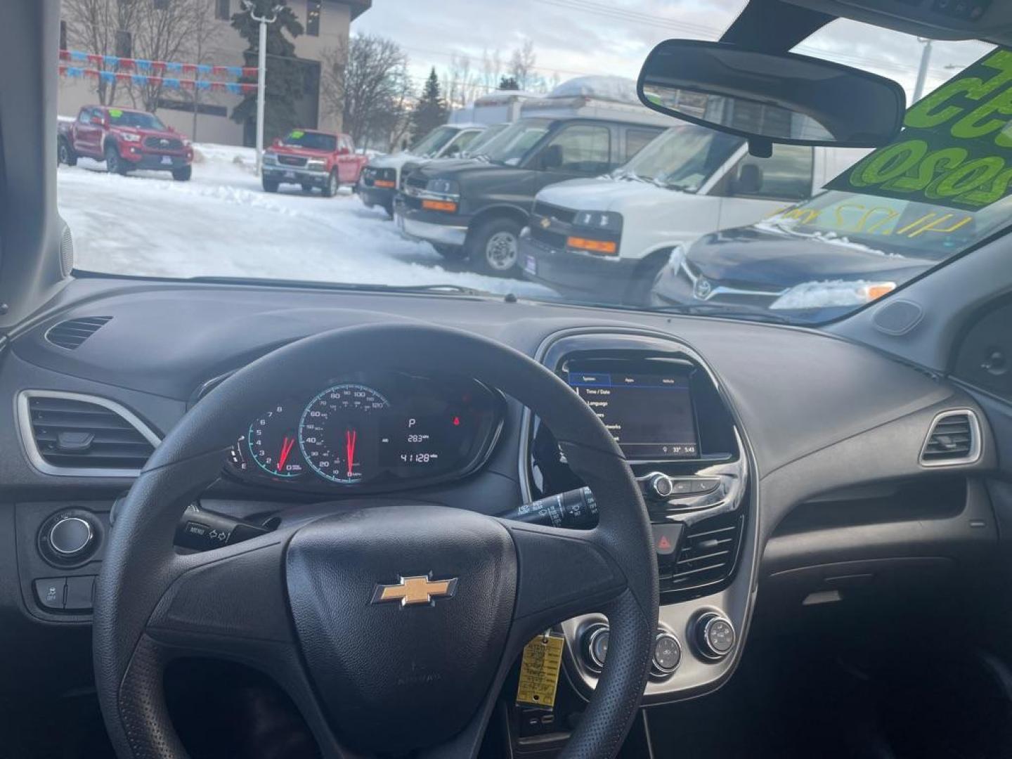 2020 BLUE CHEVROLET SPARK LS (KL8CB6SA6LC) with an 1.4L engine, Continuously Variable transmission, located at 929 East 8th Ave, Anchorage, AK, 99501, (907) 274-2277, 61.214783, -149.866074 - Photo#4