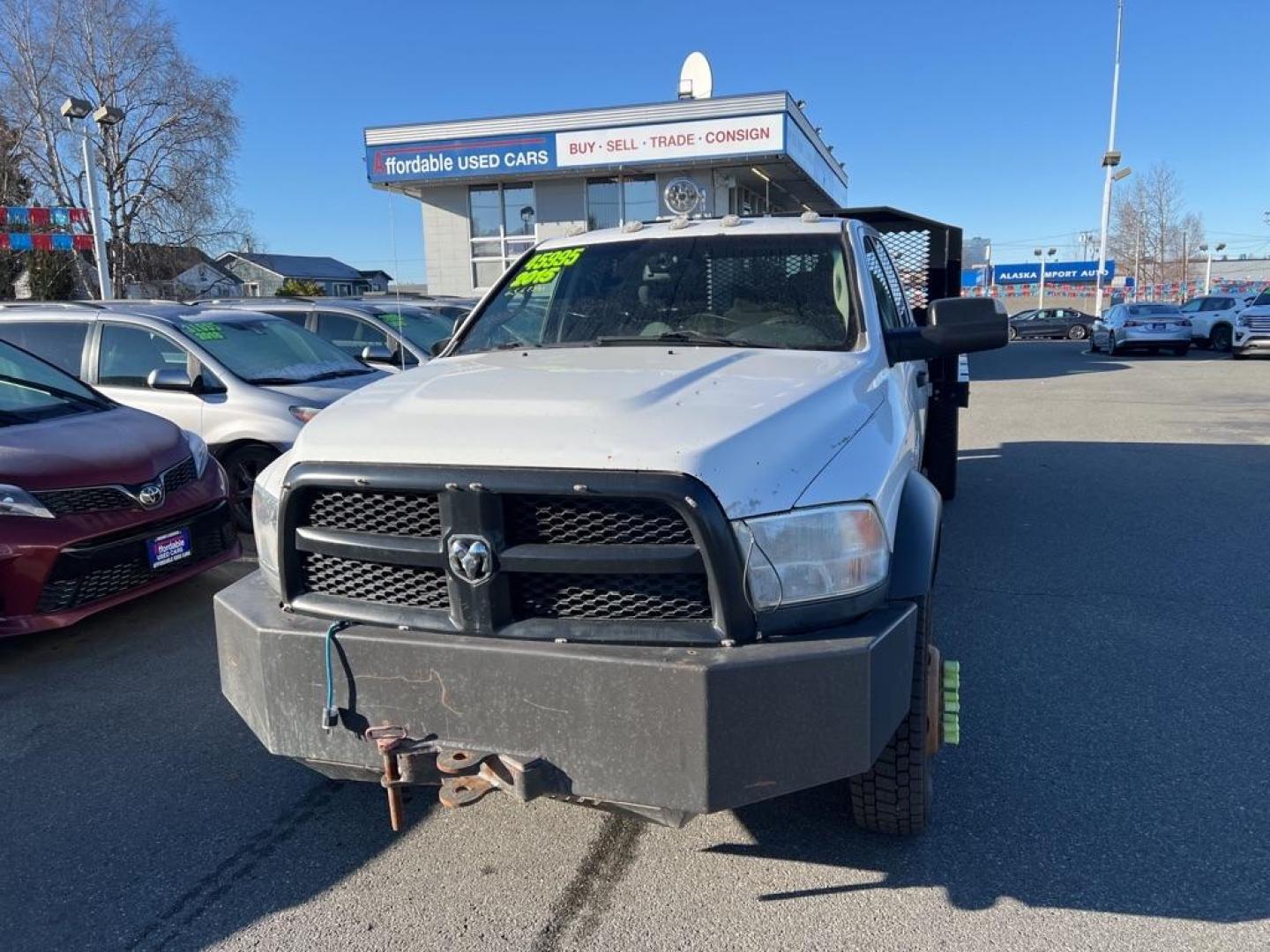 2015 WHITE RAM 4500 (3C7WRLFJ0FG) with an 6.4L engine, Automatic transmission, located at 929 East 8th Ave, Anchorage, AK, 99501, (907) 274-2277, 61.214783, -149.866074 - Photo#0