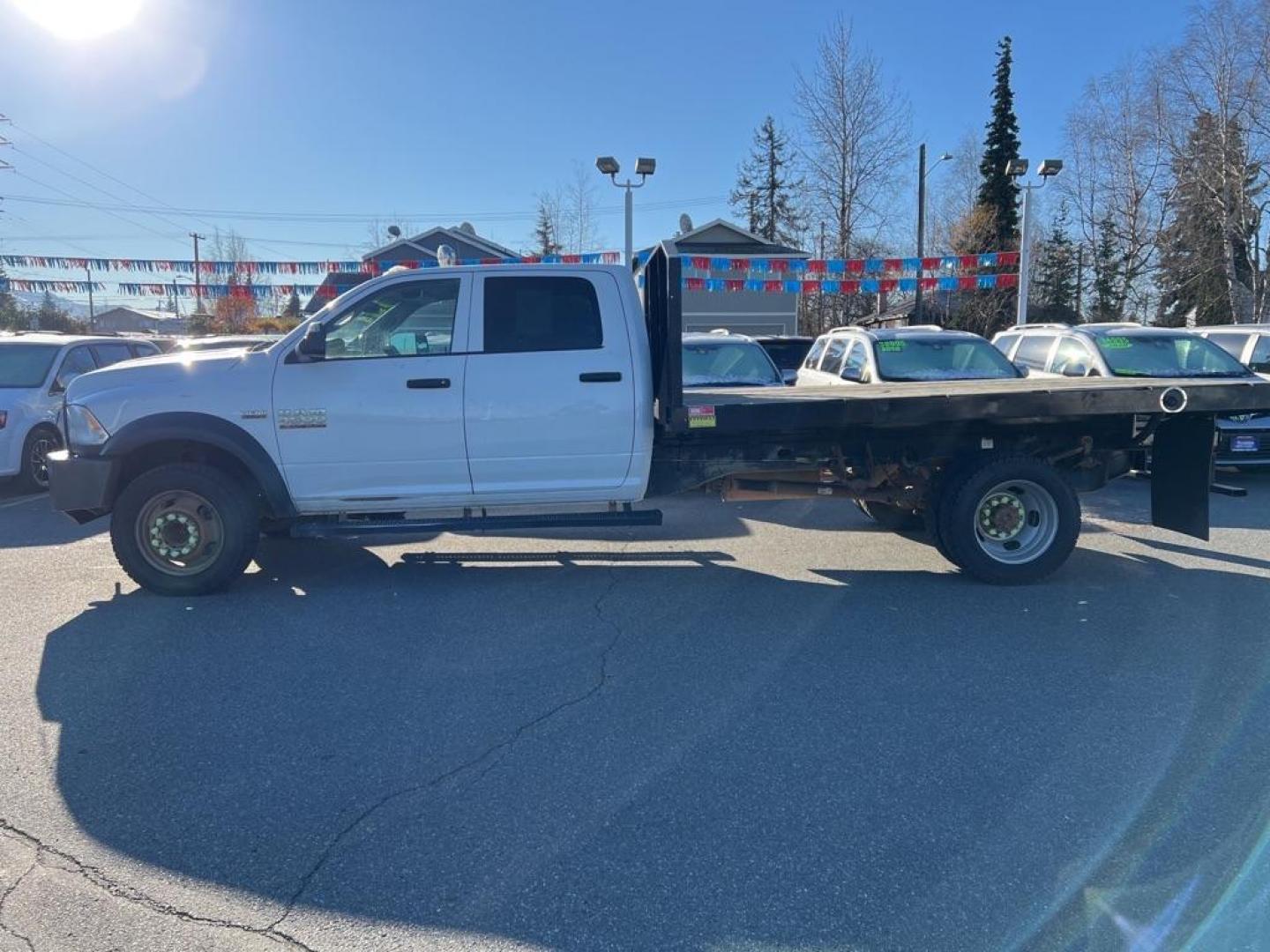 2015 WHITE RAM 4500 (3C7WRLFJ0FG) with an 6.4L engine, Automatic transmission, located at 929 East 8th Ave, Anchorage, AK, 99501, (907) 274-2277, 61.214783, -149.866074 - Photo#1