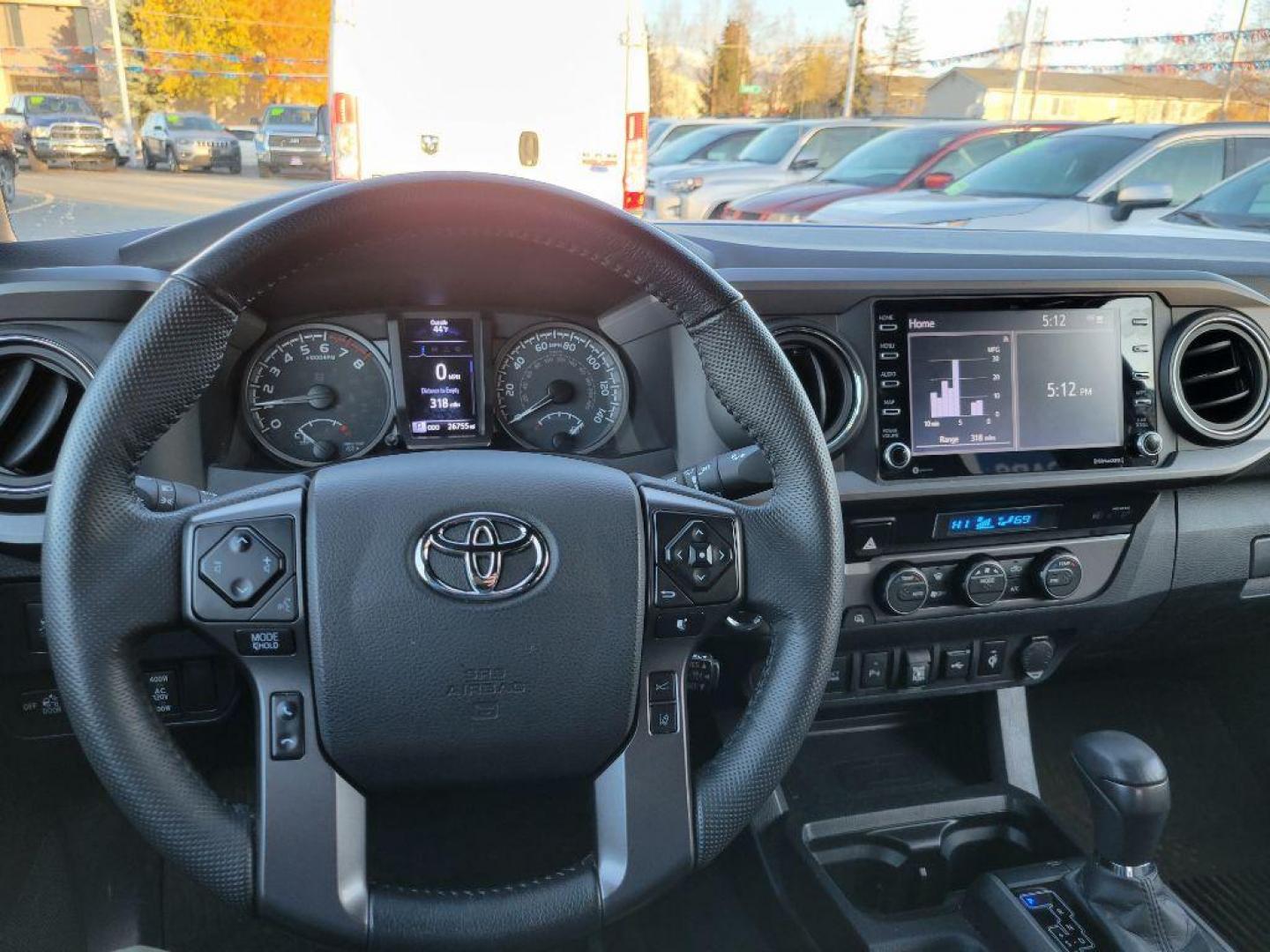 2022 BLUE TOYOTA TACOMA TRD DOUBLE CAB (3TMCZ5AN5NM) with an 3.5L engine, Automatic transmission, located at 929 East 8th Ave, Anchorage, AK, 99501, (907) 274-2277, 61.214783, -149.866074 - Photo#4