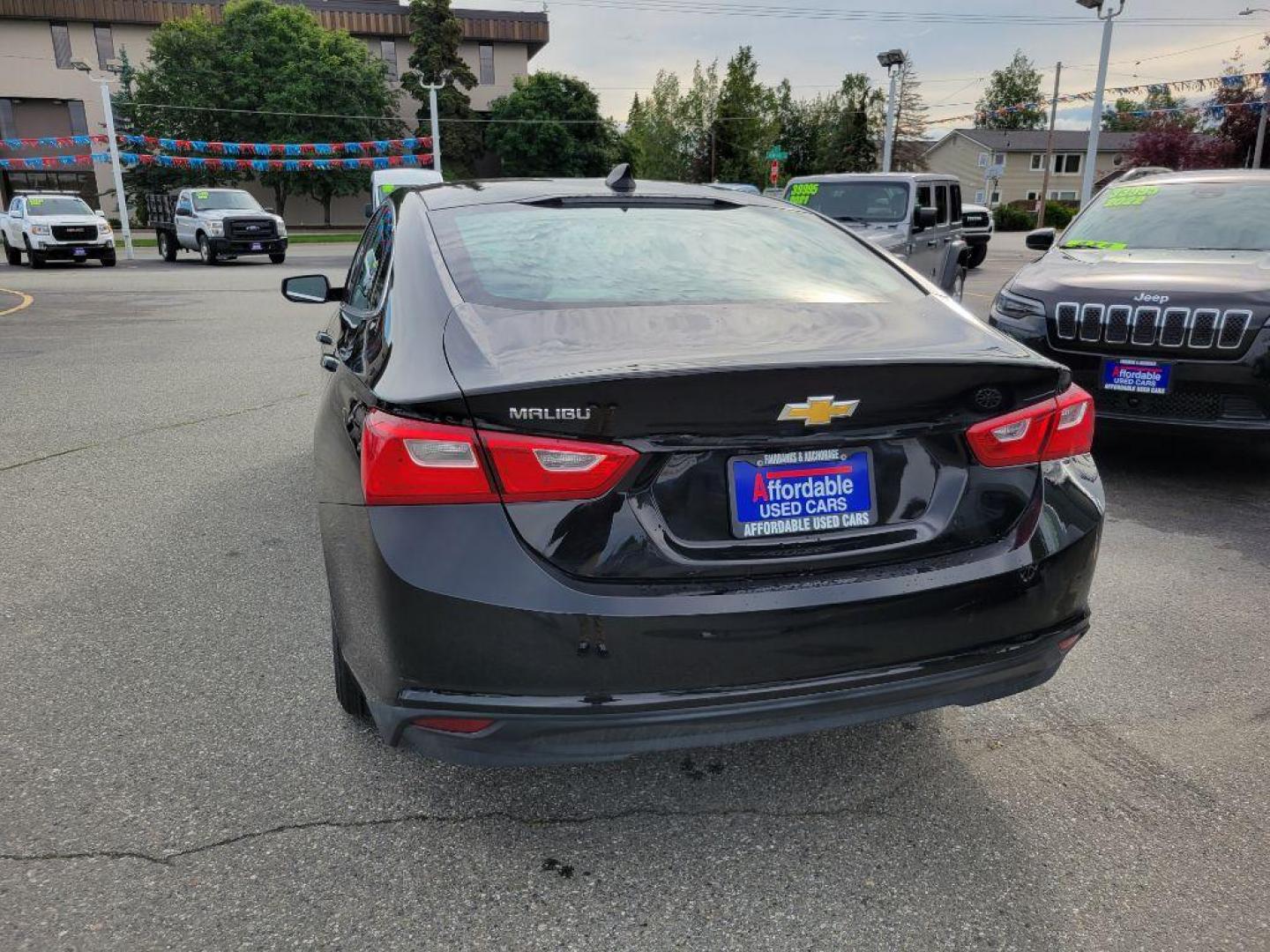 2022 BLACK CHEVROLET MALIBU LS (1G1ZB5ST5NF) with an 1.5L engine, Automatic transmission, located at 929 East 8th Ave, Anchorage, AK, 99501, (907) 274-2277, 61.214783, -149.866074 - Photo#2