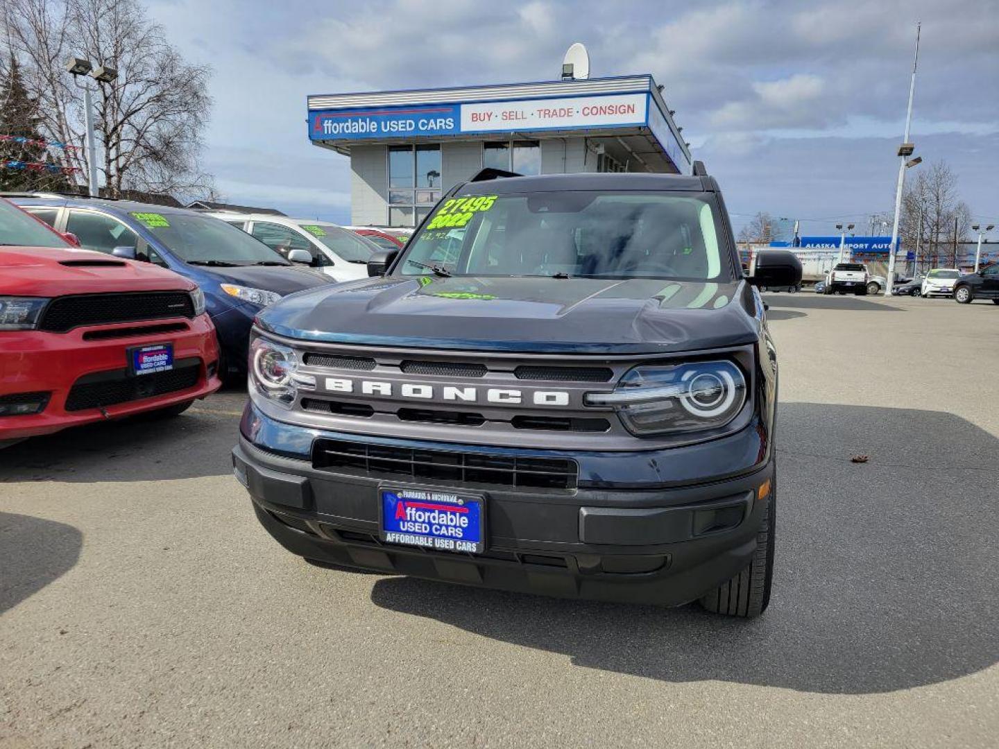 2022 GREY FORD BRONCO SPORT BIG BEND (3FMCR9B61NR) with an 1.5L engine, Automatic transmission, located at 929 East 8th Ave, Anchorage, AK, 99501, (907) 274-2277, 61.214783, -149.866074 - Photo#0