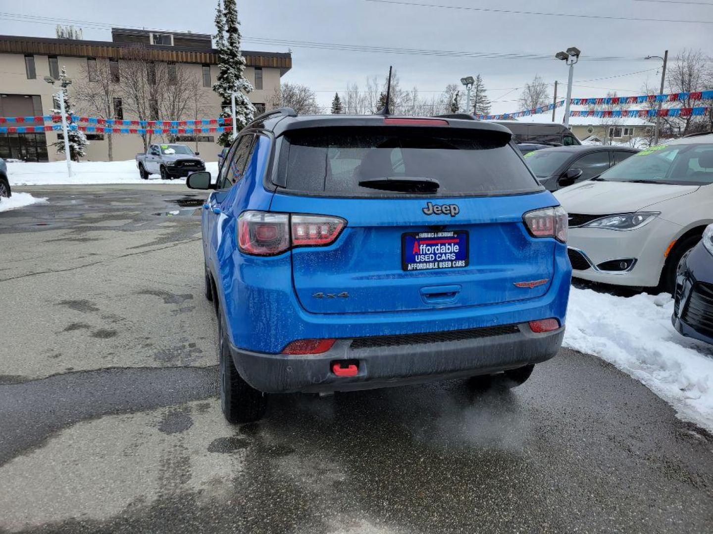 2023 BLUE JEEP COMPASS TRAILHAWK (3C4NJDDN6PT) with an 2.0L engine, Automatic transmission, located at 929 East 8th Ave, Anchorage, AK, 99501, (907) 274-2277, 61.214783, -149.866074 - Photo#2