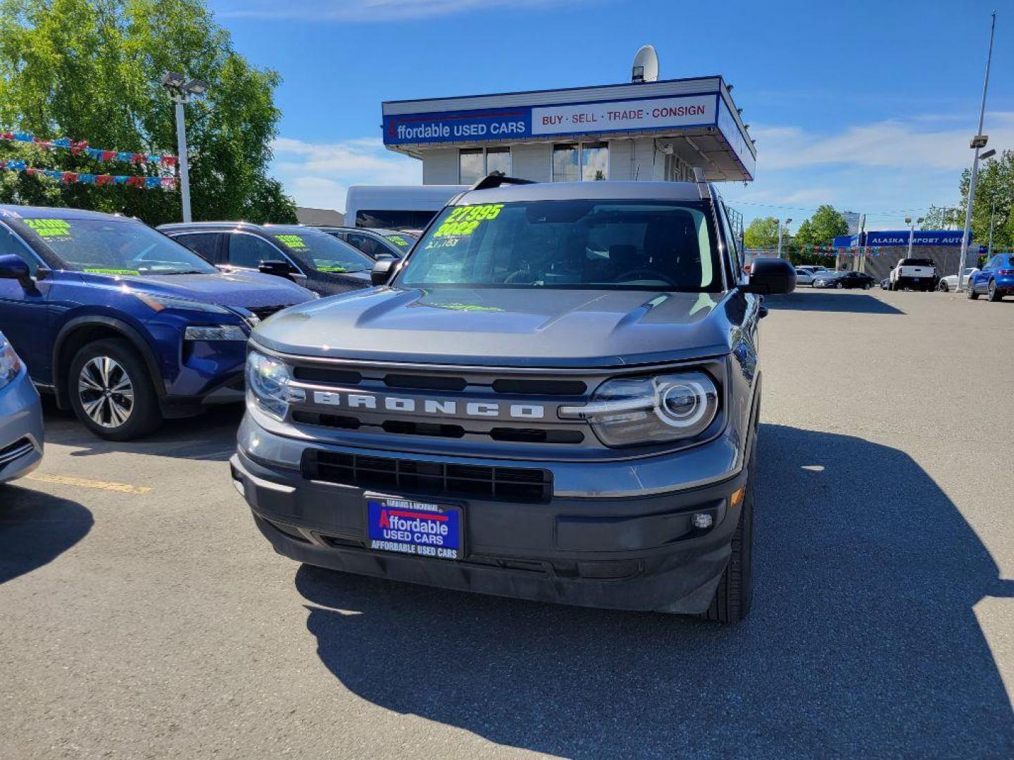 2022 GRAY FORD BRONCO SPORT BIG BEND (3FMCR9B66NR) with an 1.5L engine, Automatic transmission, located at 929 East 8th Ave, Anchorage, AK, 99501, (907) 274-2277, 61.214783, -149.866074 - Photo#0