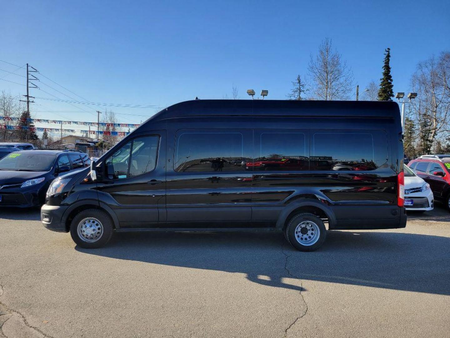 2023 BLACK FORD TRANSIT T-350 HD (1FDVU5XG7PK) with an 3.5L engine, Automatic transmission, located at 929 East 8th Ave, Anchorage, AK, 99501, (907) 274-2277, 61.214783, -149.866074 - Photo#1