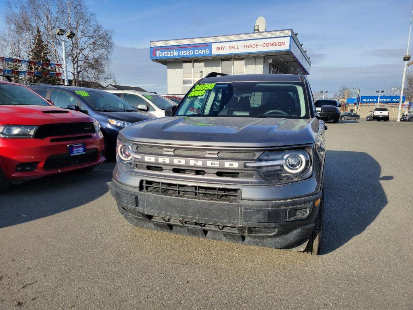 2023 GREY FORD BRONCO SPORT BIG BEND (3FMCR9B65PR) with an 1.5L engine, Automatic transmission, located at 929 East 8th Ave, Anchorage, AK, 99501, (907) 274-2277, 61.214783, -149.866074 - Photo#0