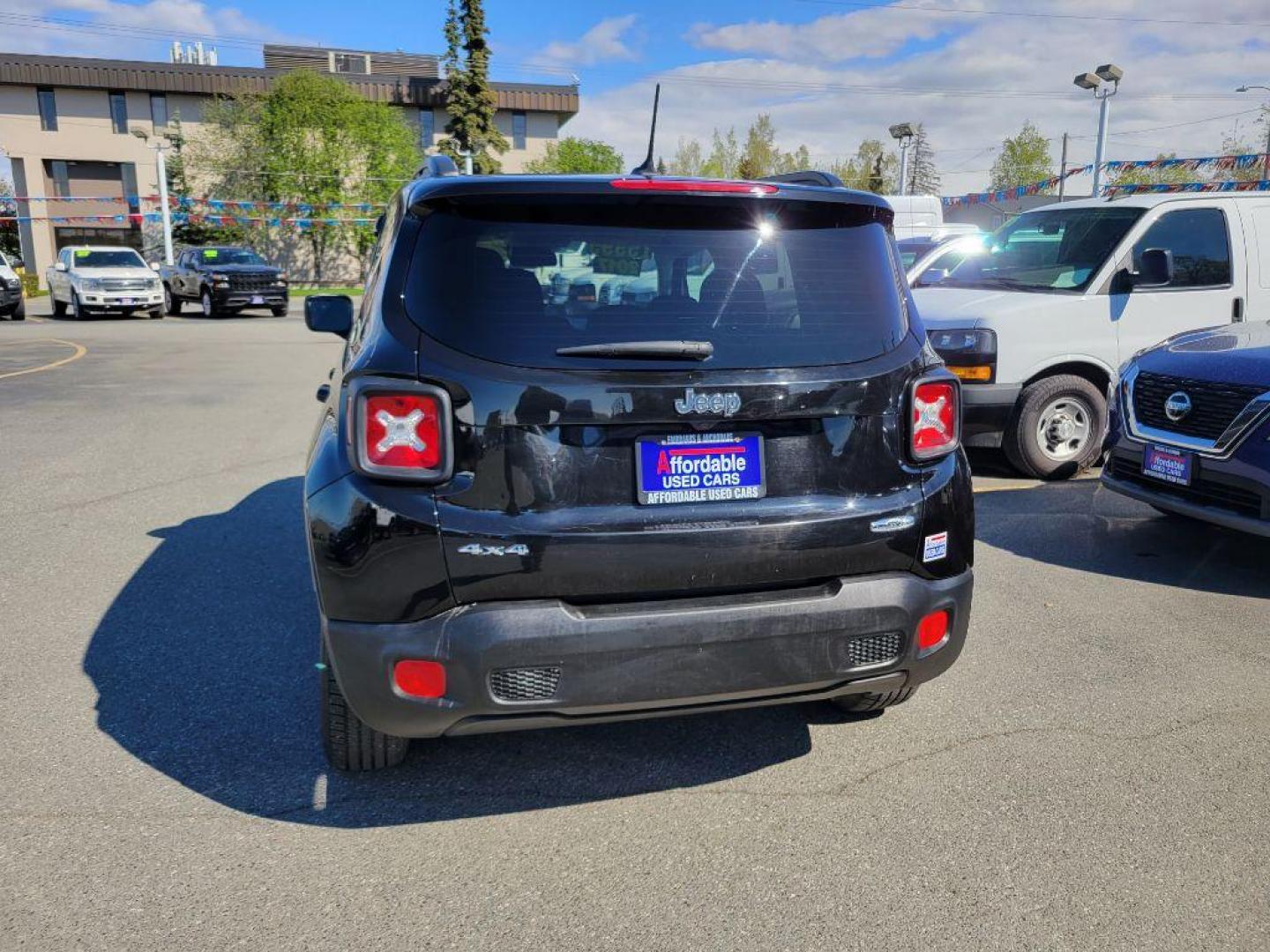 2017 BLACK JEEP RENEGADE LATITUDE (ZACCJBBB4HP) with an 2.4L engine, Automatic transmission, located at 929 East 8th Ave, Anchorage, AK, 99501, (907) 274-2277, 61.214783, -149.866074 - Photo#2