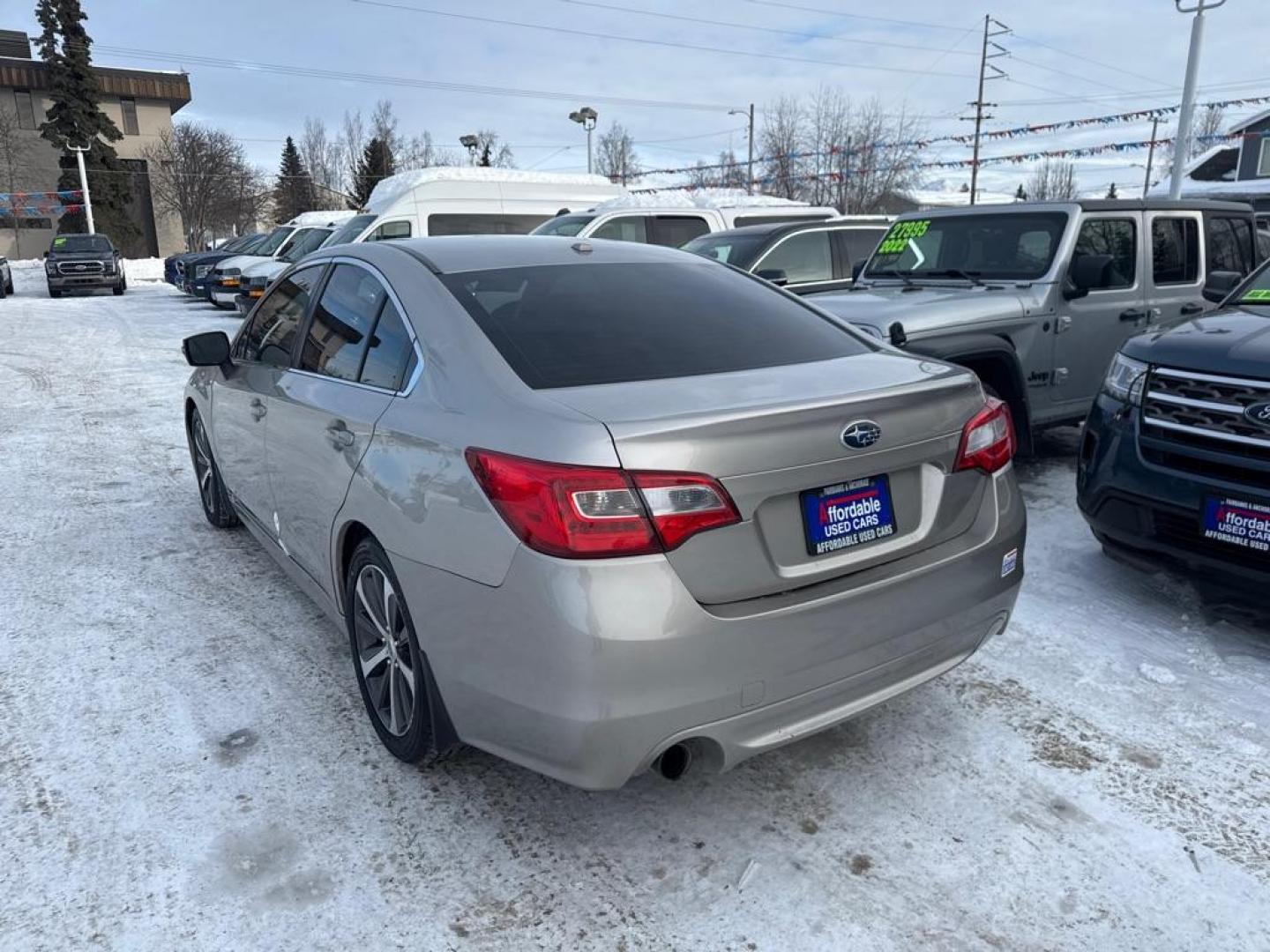 2015 BEIGE SUBARU LEGACY 2.5I LIMITED (4S3BNBN61F3) with an 2.5L engine, Continuously Variable transmission, located at 929 East 8th Ave, Anchorage, AK, 99501, (907) 274-2277, 61.214783, -149.866074 - Photo#2