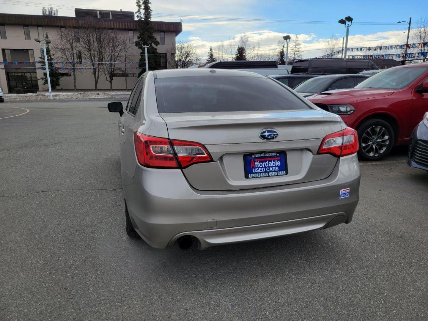 2015 BEIGE SUBARU LEGACY 2.5I LIMITED (4S3BNBN61F3) with an 2.5L engine, Continuously Variable transmission, located at 929 East 8th Ave, Anchorage, AK, 99501, (907) 274-2277, 61.214783, -149.866074 - Photo#2