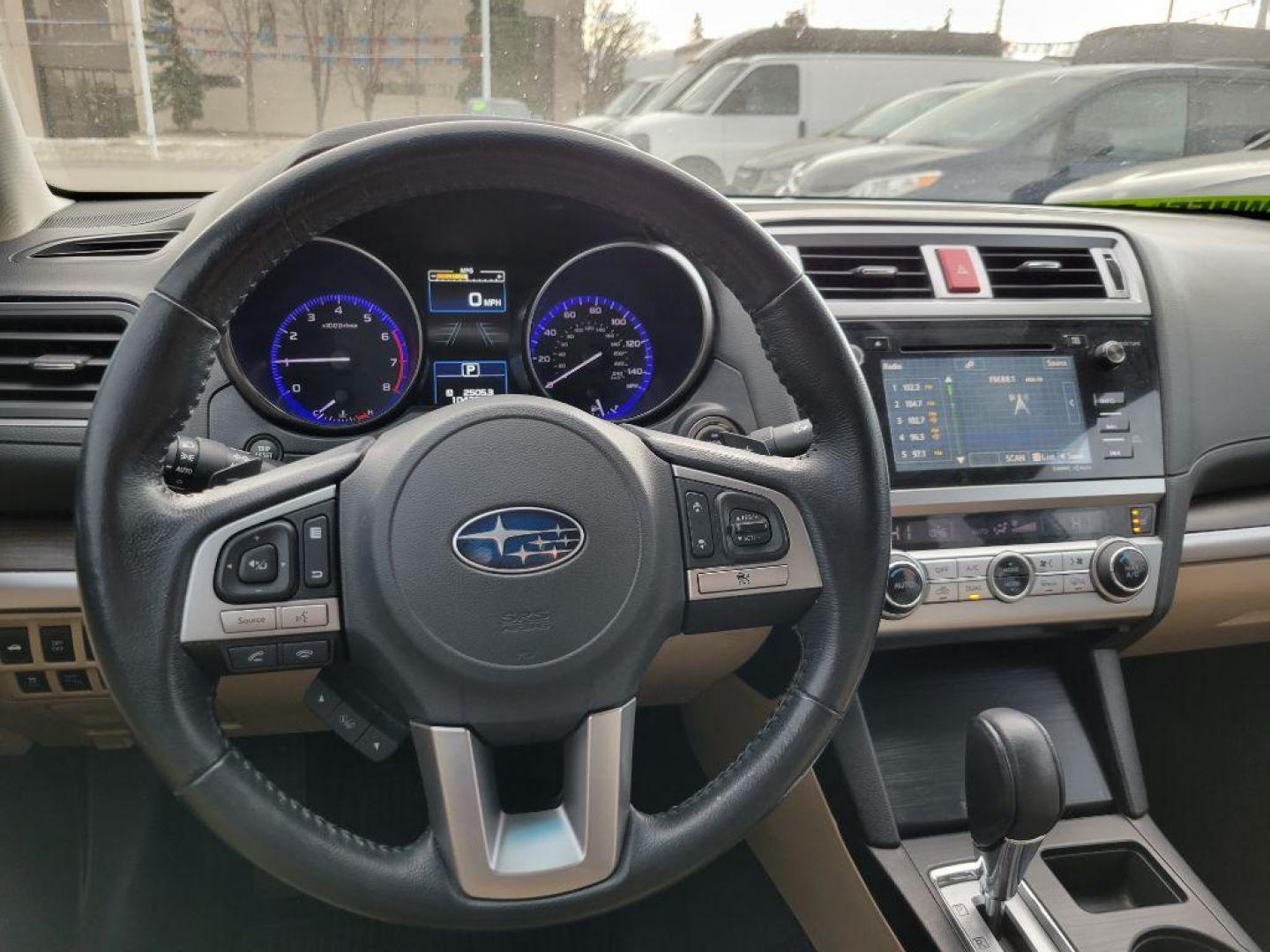 2015 BEIGE SUBARU LEGACY 2.5I LIMITED (4S3BNBN61F3) with an 2.5L engine, Continuously Variable transmission, located at 929 East 8th Ave, Anchorage, AK, 99501, (907) 274-2277, 61.214783, -149.866074 - Photo#4