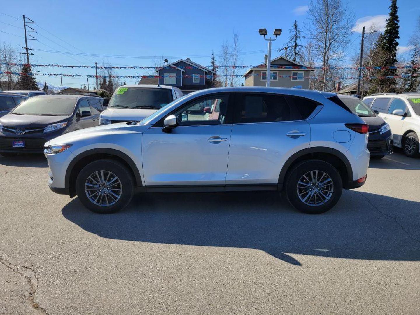 2020 SILVER MAZDA CX-5 TOURING (JM3KFBCM1L0) with an 2.5L engine, Automatic transmission, located at 929 East 8th Ave, Anchorage, AK, 99501, (907) 274-2277, 61.214783, -149.866074 - Photo#1