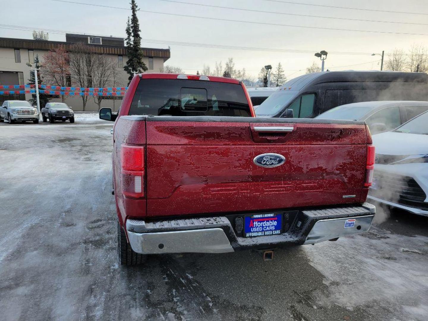 2019 RED FORD F150 SUPERCREW (1FTFW1E45KK) with an 3.5L engine, Automatic transmission, located at 929 East 8th Ave, Anchorage, AK, 99501, (907) 274-2277, 61.214783, -149.866074 - Photo#2