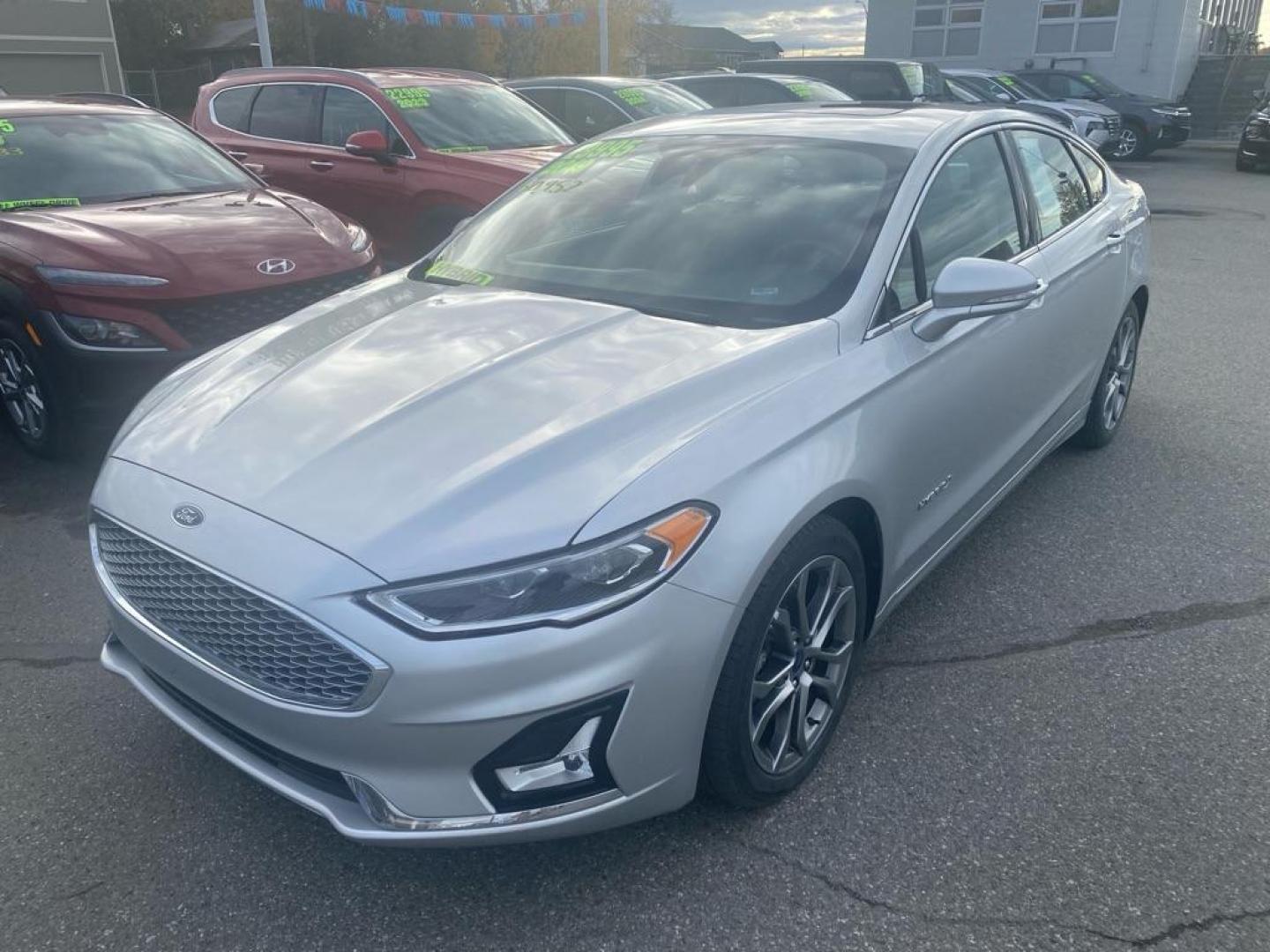2019 SILVER FORD FUSION TITANIUM (3FA6P0RU3KR) with an 2.0L engine, Continuously Variable transmission, located at 929 East 8th Ave, Anchorage, AK, 99501, (907) 274-2277, 61.214783, -149.866074 - Photo#0