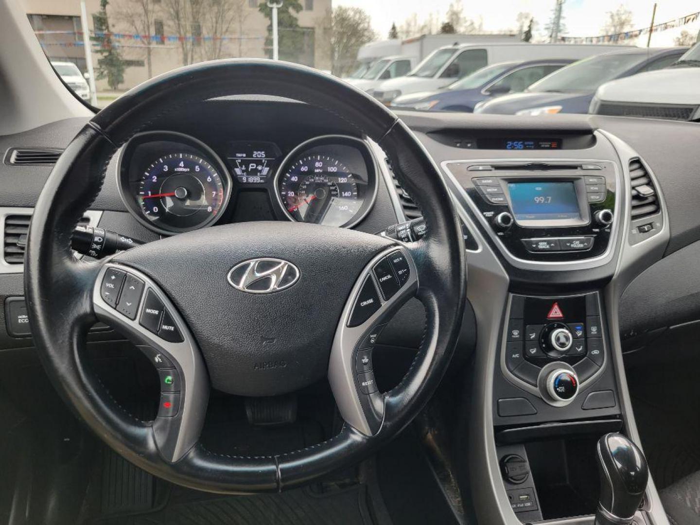 2015 SILVER HYUNDAI ELANTRA SE (5NPDH4AE2FH) with an 1.8L engine, Automatic transmission, located at 929 East 8th Ave, Anchorage, AK, 99501, (907) 274-2277, 61.214783, -149.866074 - Photo#4