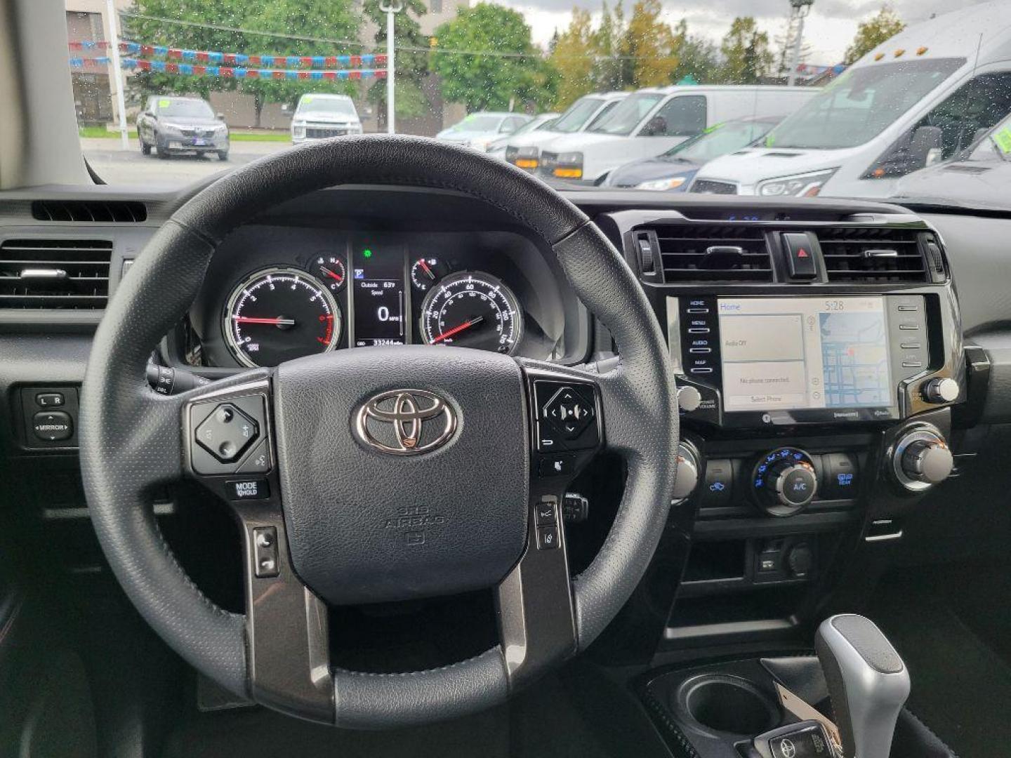 2023 BLACK TOYOTA 4RUNNER TRD OFFROAD (JTEPU5JR7P6) with an 4.0L engine, Automatic transmission, located at 929 East 8th Ave, Anchorage, AK, 99501, (907) 274-2277, 61.214783, -149.866074 - Photo#4