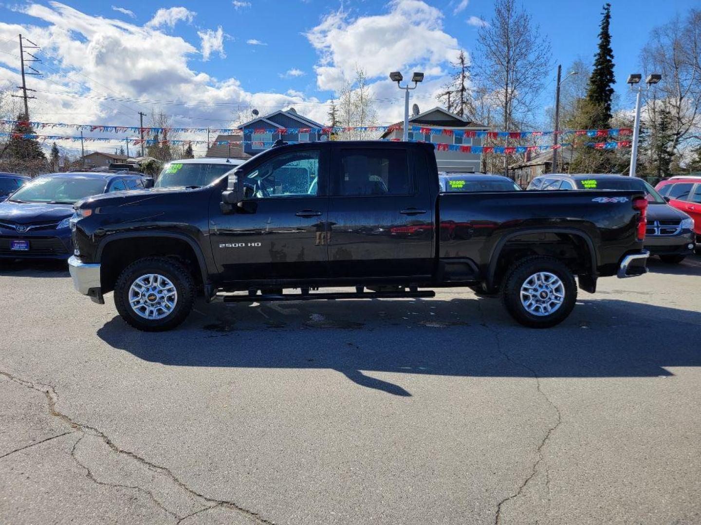 2023 BLACK CHEVROLET SILVERADO 2500 HEAVY DUTY LT (1GC4YNE70PF) with an 6.6L engine, Automatic transmission, located at 929 East 8th Ave, Anchorage, AK, 99501, (907) 274-2277, 61.214783, -149.866074 - Photo#1