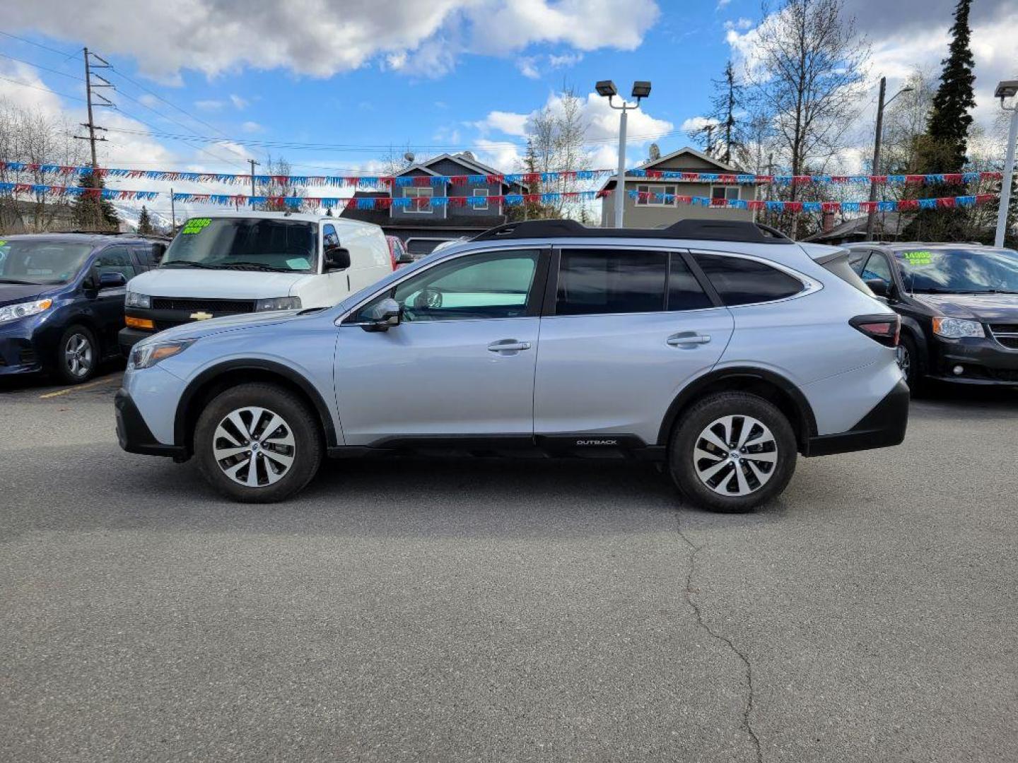 2020 SILVER SUBARU OUTBACK PREMIUM (4S4BTAEC0L3) with an 2.5L engine, Continuously Variable transmission, located at 929 East 8th Ave, Anchorage, AK, 99501, (907) 274-2277, 61.214783, -149.866074 - Photo#1