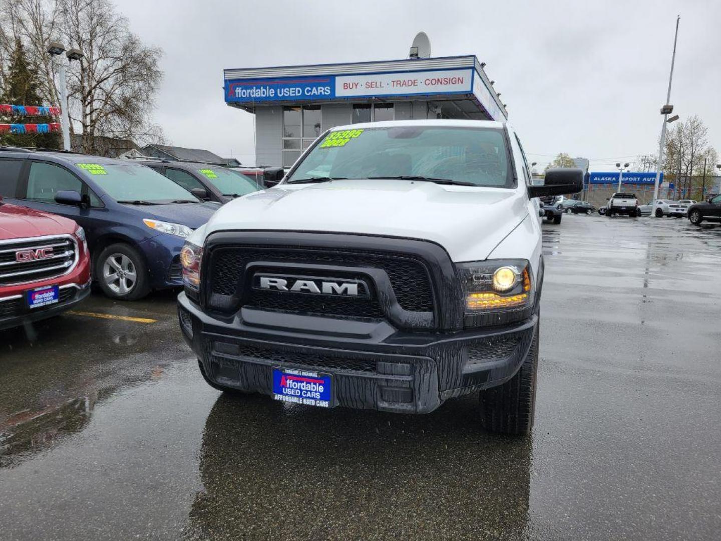 2022 WHITE RAM 1500 CLASSIC SLT (1C6RR7LG2NS) with an 3.6L engine, Automatic transmission, located at 929 East 8th Ave, Anchorage, AK, 99501, (907) 274-2277, 61.214783, -149.866074 - Photo#0