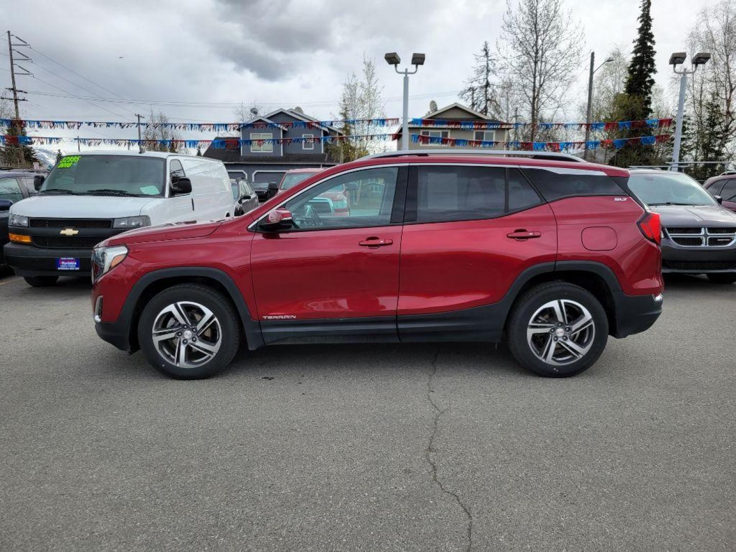 2020 RED GMC TERRAIN SLT (3GKALVEV5LL) with an 1.5L engine, Automatic transmission, located at 929 East 8th Ave, Anchorage, AK, 99501, (907) 274-2277, 61.214783, -149.866074 - Photo#1