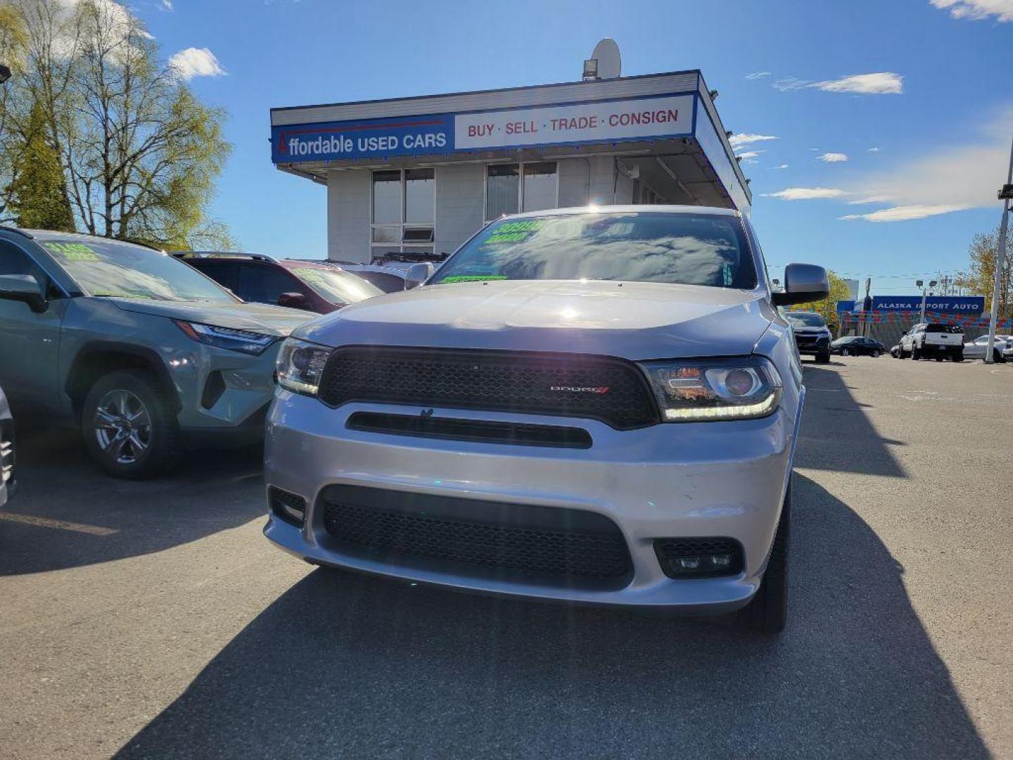 2020 SILVER DODGE DURANGO GT (1C4RDJDG5LC) with an 3.6L engine, Automatic transmission, located at 929 East 8th Ave, Anchorage, AK, 99501, (907) 274-2277, 61.214783, -149.866074 - Photo#0