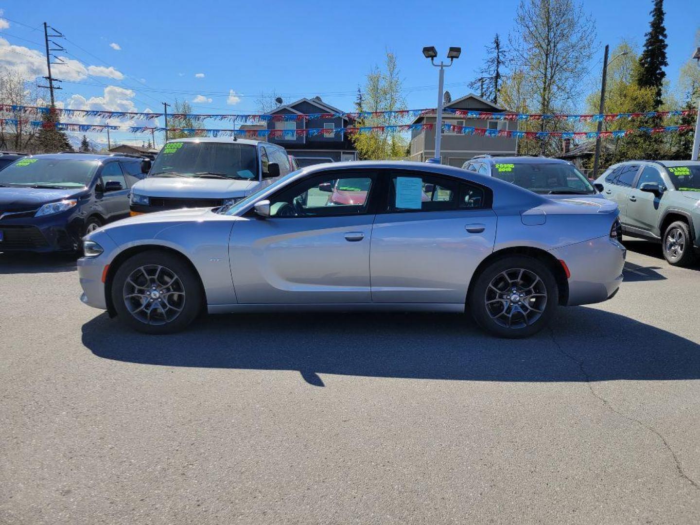 2018 SILVER DODGE CHARGER GT (2C3CDXJGXJH) with an 3.6L engine, Automatic transmission, located at 929 East 8th Ave, Anchorage, AK, 99501, (907) 274-2277, 61.214783, -149.866074 - Photo#1