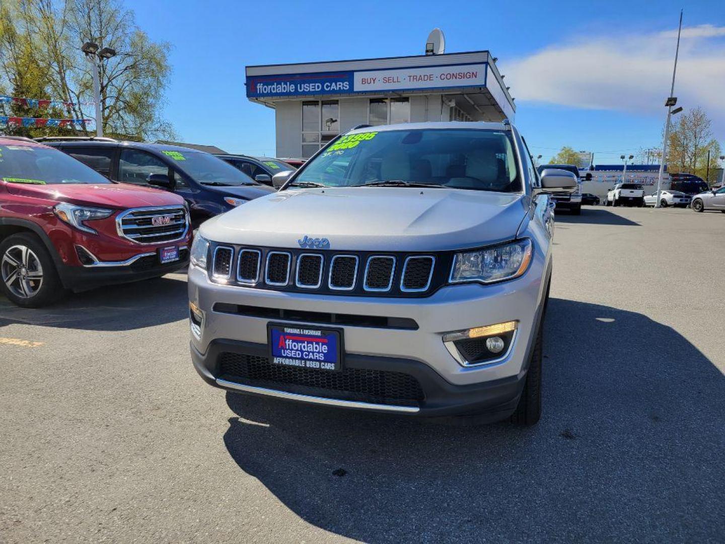 2020 SILVER JEEP COMPASS LIMITED (3C4NJDCB9LT) with an 2.4L engine, Automatic transmission, located at 929 East 8th Ave, Anchorage, AK, 99501, (907) 274-2277, 61.214783, -149.866074 - Photo#0