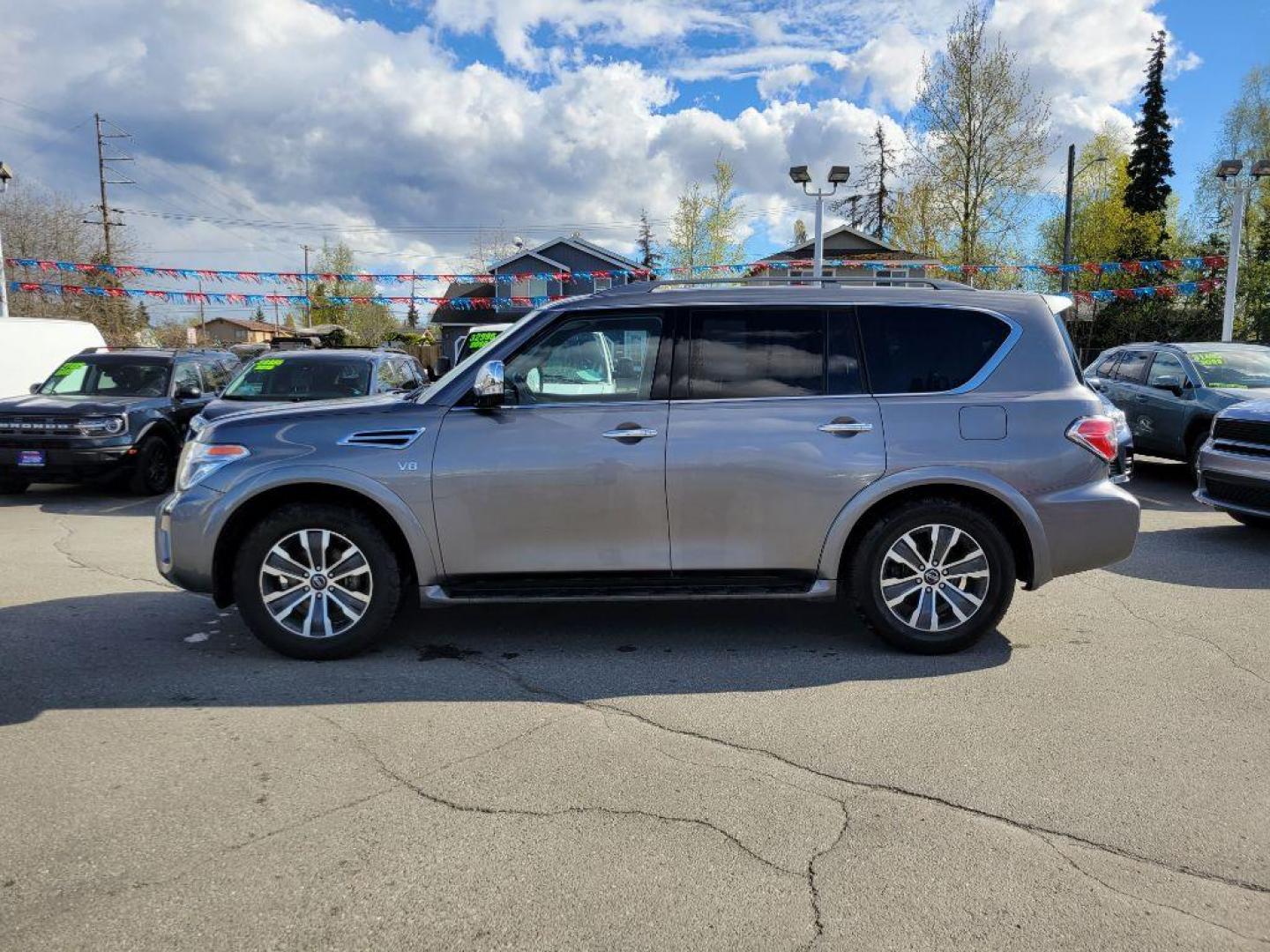 2020 GRAY NISSAN ARMADA SL (JN8AY2NC1LX) with an 5.6L engine, Automatic transmission, located at 929 East 8th Ave, Anchorage, AK, 99501, (907) 274-2277, 61.214783, -149.866074 - Photo#1