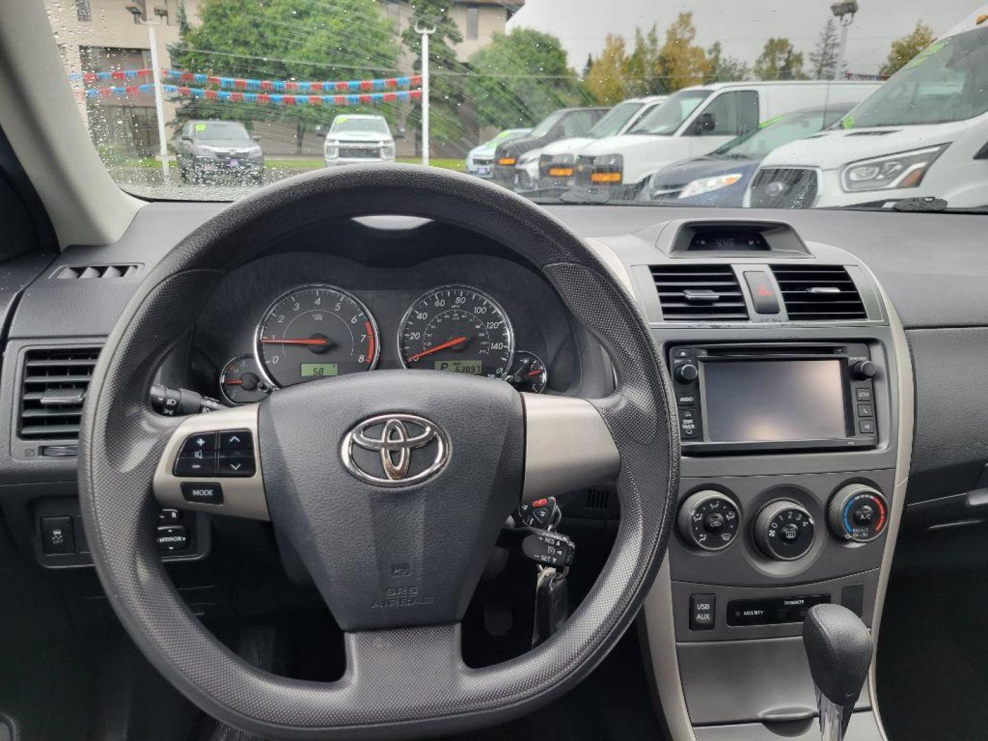 2013 BLUE TOYOTA COROLLA BASE (5YFBU4EE3DP) with an 1.8L engine, Automatic transmission, located at 929 East 8th Ave, Anchorage, AK, 99501, (907) 274-2277, 61.214783, -149.866074 - Photo#4