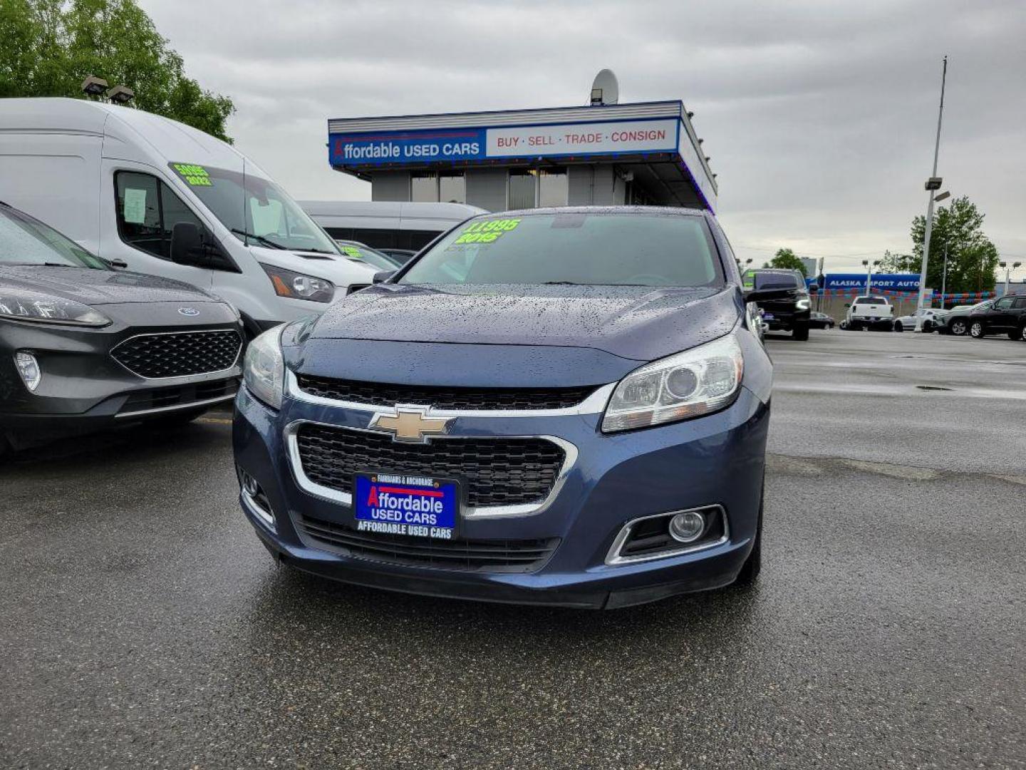 2015 BLUE CHEVROLET MALIBU 2LT (1G11D5SL5FF) with an 2.5L engine, Automatic transmission, located at 929 East 8th Ave, Anchorage, AK, 99501, (907) 274-2277, 61.214783, -149.866074 - Photo#0