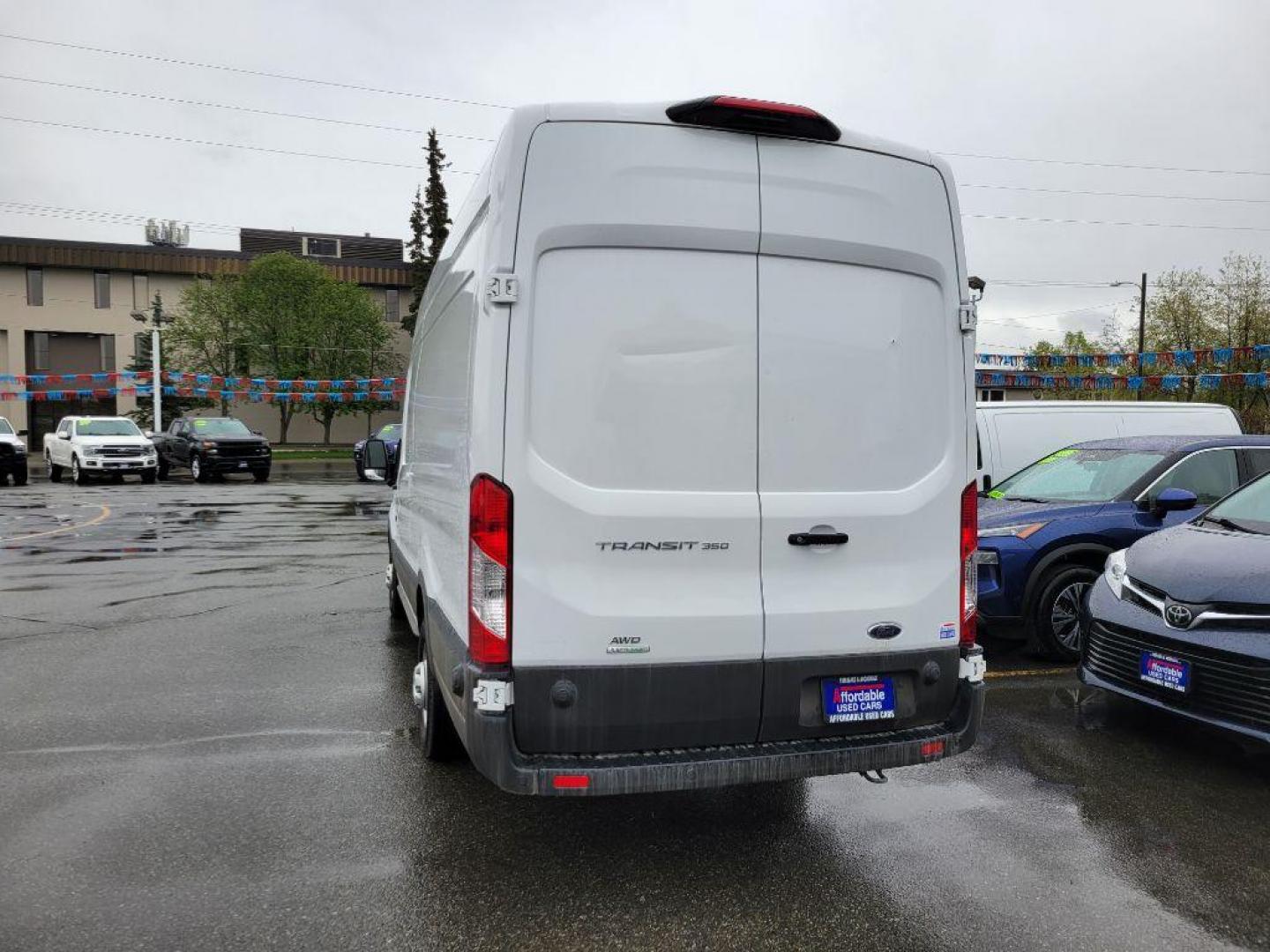 2023 WHITE FORD TRANSIT T-350 (1FTBW3UG4PK) with an 3.5L engine, Automatic transmission, located at 929 East 8th Ave, Anchorage, AK, 99501, (907) 274-2277, 61.214783, -149.866074 - Photo#6