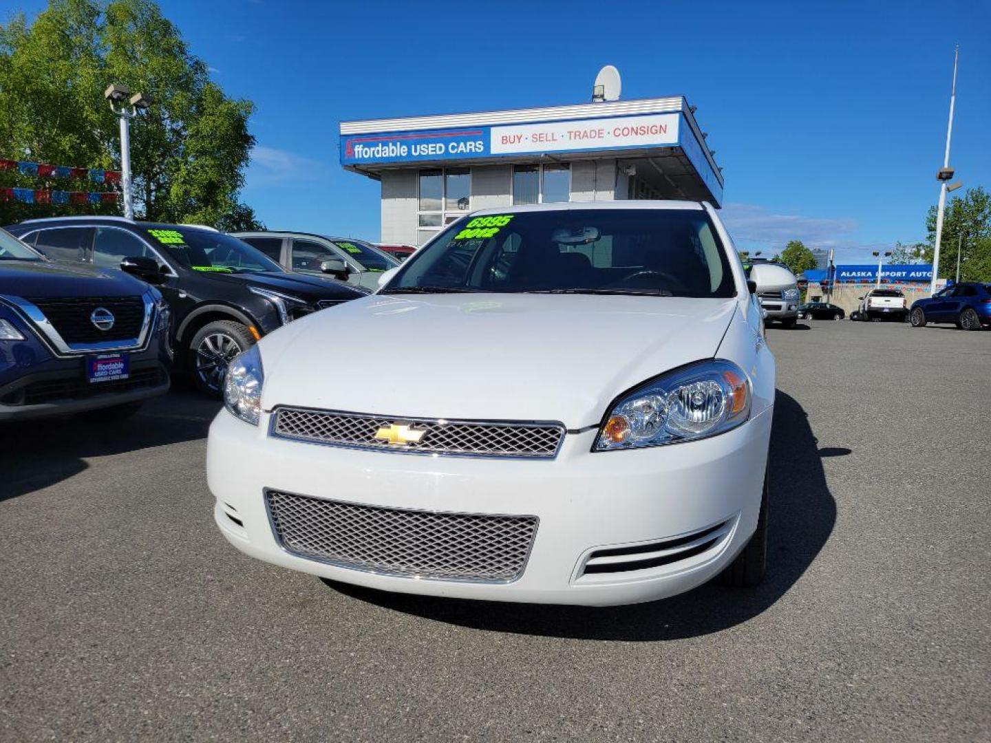 2012 WHITE CHEVROLET IMPALA LT (2G1WG5E31C1) with an 3.6L engine, Automatic transmission, located at 929 East 8th Ave, Anchorage, AK, 99501, (907) 274-2277, 61.214783, -149.866074 - Photo#0