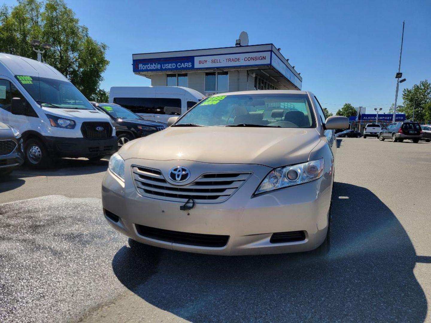 2009 TAN TOYOTA CAMRY BASE (4T4BE46K89R) with an 2.4L engine, Automatic transmission, located at 929 East 8th Ave, Anchorage, AK, 99501, (907) 274-2277, 61.214783, -149.866074 - Photo#0