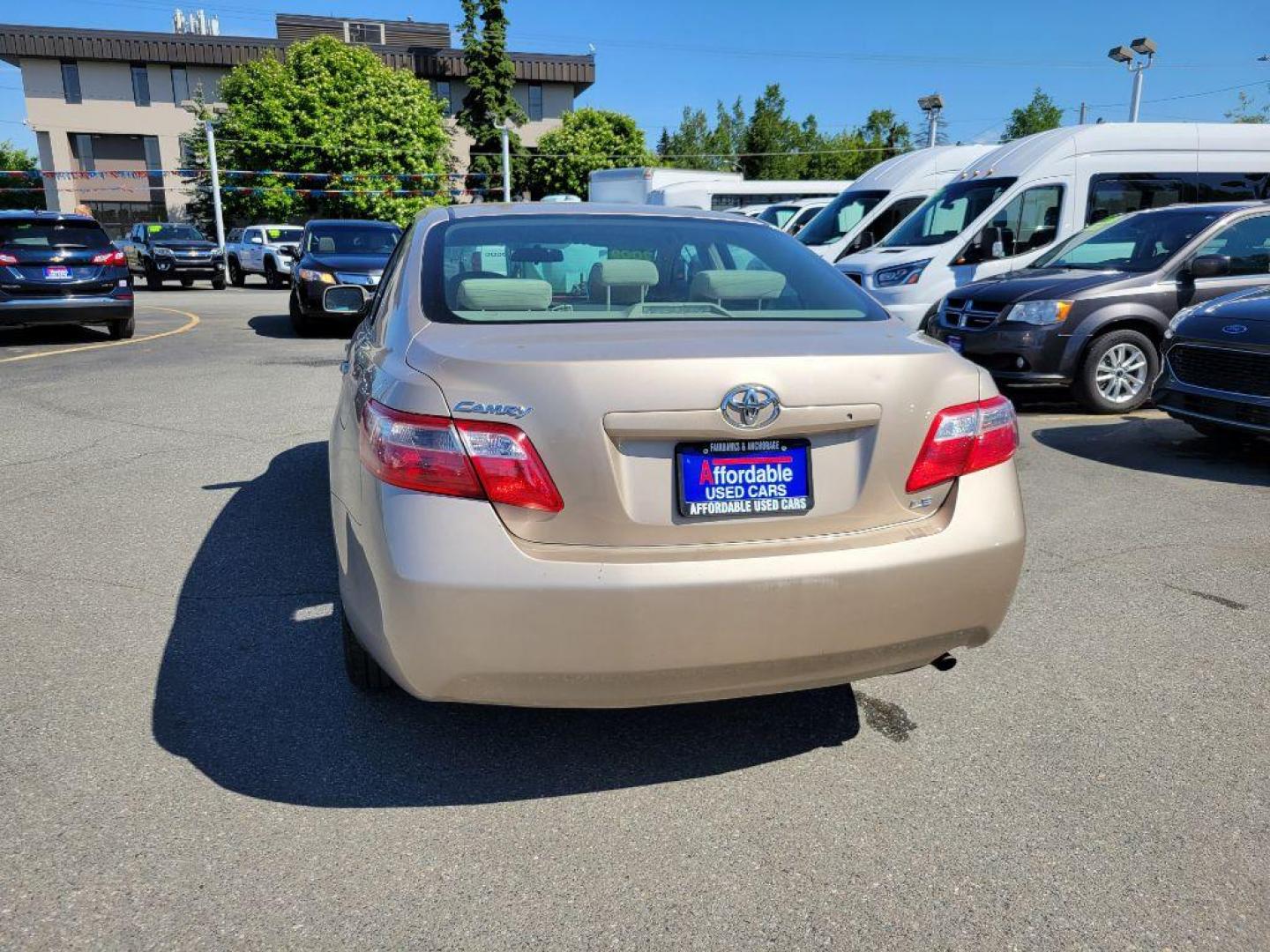 2009 TAN TOYOTA CAMRY BASE (4T4BE46K89R) with an 2.4L engine, Automatic transmission, located at 929 East 8th Ave, Anchorage, AK, 99501, (907) 274-2277, 61.214783, -149.866074 - Photo#2