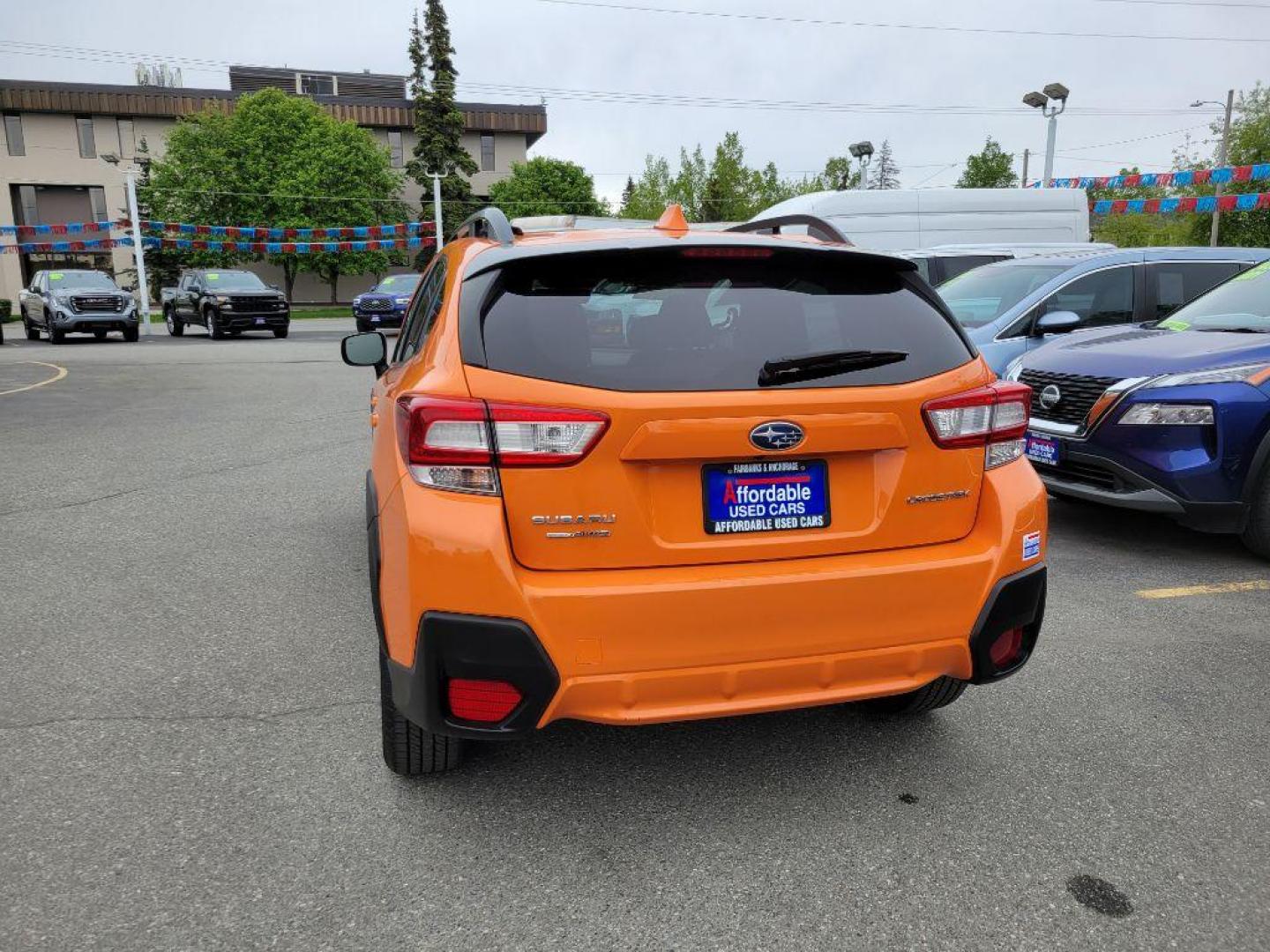 2019 ORANGE SUBARU CROSSTREK PREMIUM (JF2GTACC4K8) with an 2.0L engine, Automatic transmission, located at 929 East 8th Ave, Anchorage, AK, 99501, (907) 274-2277, 61.214783, -149.866074 - Photo#2