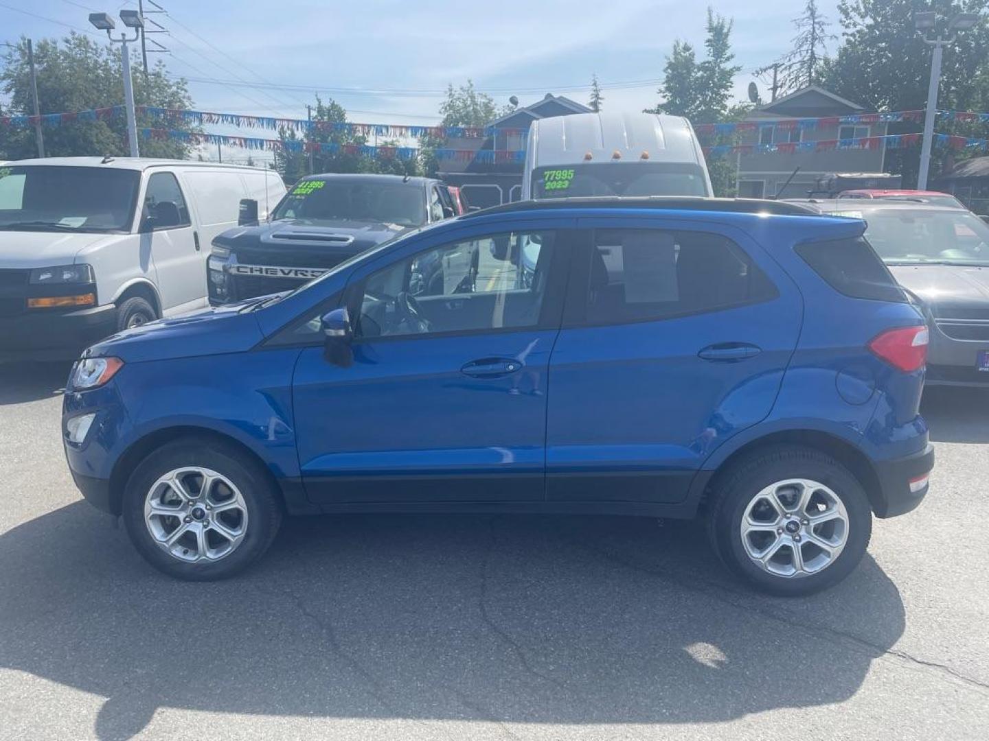 2021 BLUE FORD ECOSPORT SE (MAJ6S3GL8MC) with an 2.0L engine, Automatic transmission, located at 929 East 8th Ave, Anchorage, AK, 99501, (907) 274-2277, 61.214783, -149.866074 - Photo#1