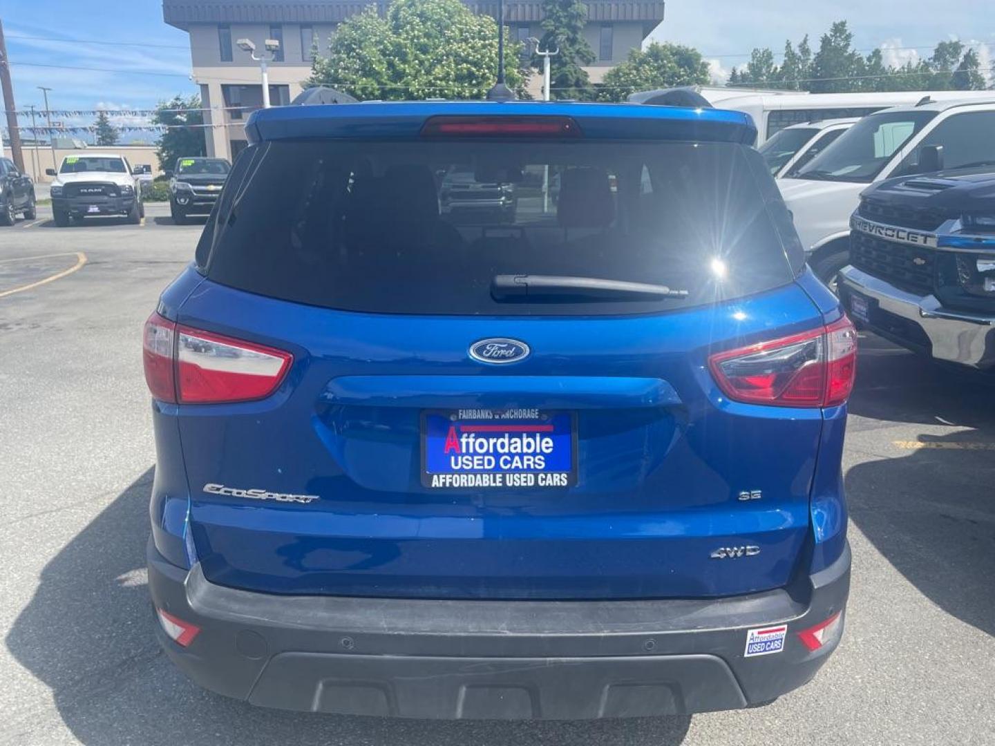 2021 BLUE FORD ECOSPORT SE (MAJ6S3GL8MC) with an 2.0L engine, Automatic transmission, located at 929 East 8th Ave, Anchorage, AK, 99501, (907) 274-2277, 61.214783, -149.866074 - Photo#2