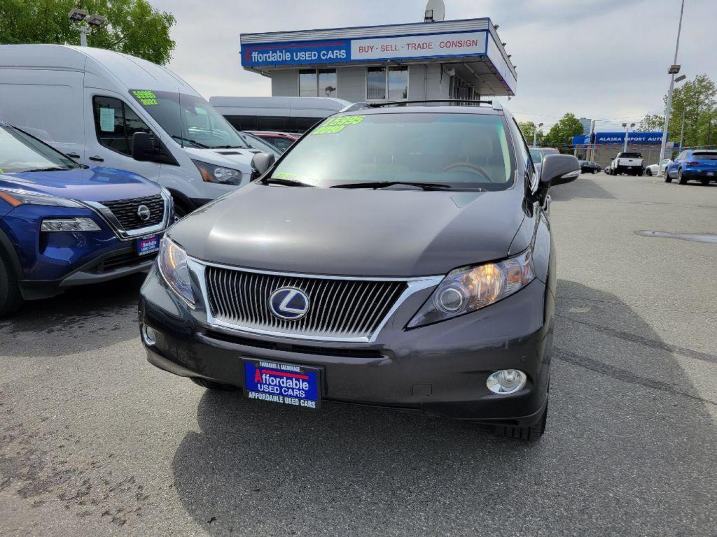 2010 GRAY LEXUS RX 450 (JTJBC1BA9A2) with an 3.5L engine, Continuously Variable transmission, located at 929 East 8th Ave, Anchorage, AK, 99501, (907) 274-2277, 61.214783, -149.866074 - Photo#0