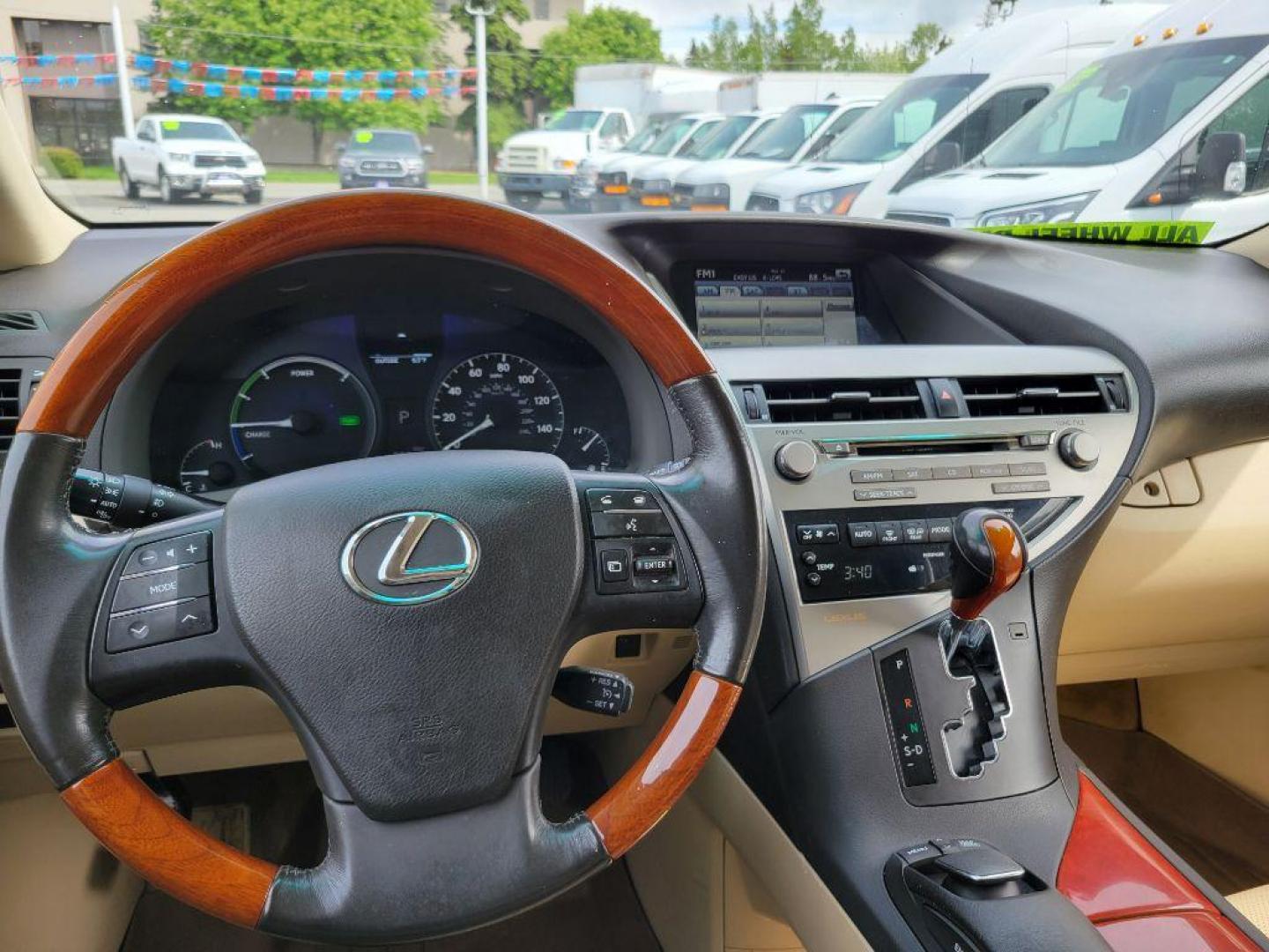 2010 GRAY LEXUS RX 450 (JTJBC1BA9A2) with an 3.5L engine, Continuously Variable transmission, located at 929 East 8th Ave, Anchorage, AK, 99501, (907) 274-2277, 61.214783, -149.866074 - Photo#4