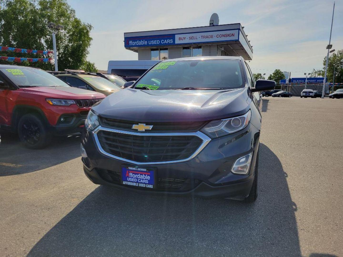 2018 BLUE CHEVROLET EQUINOX LT (3GNAXSEV8JS) with an 1.5L engine, Automatic transmission, located at 929 East 8th Ave, Anchorage, AK, 99501, (907) 274-2277, 61.214783, -149.866074 - Photo#0