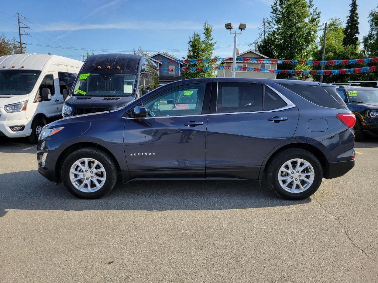 2018 BLUE CHEVROLET EQUINOX LT (3GNAXSEV8JS) with an 1.5L engine, Automatic transmission, located at 929 East 8th Ave, Anchorage, AK, 99501, (907) 274-2277, 61.214783, -149.866074 - Photo#1