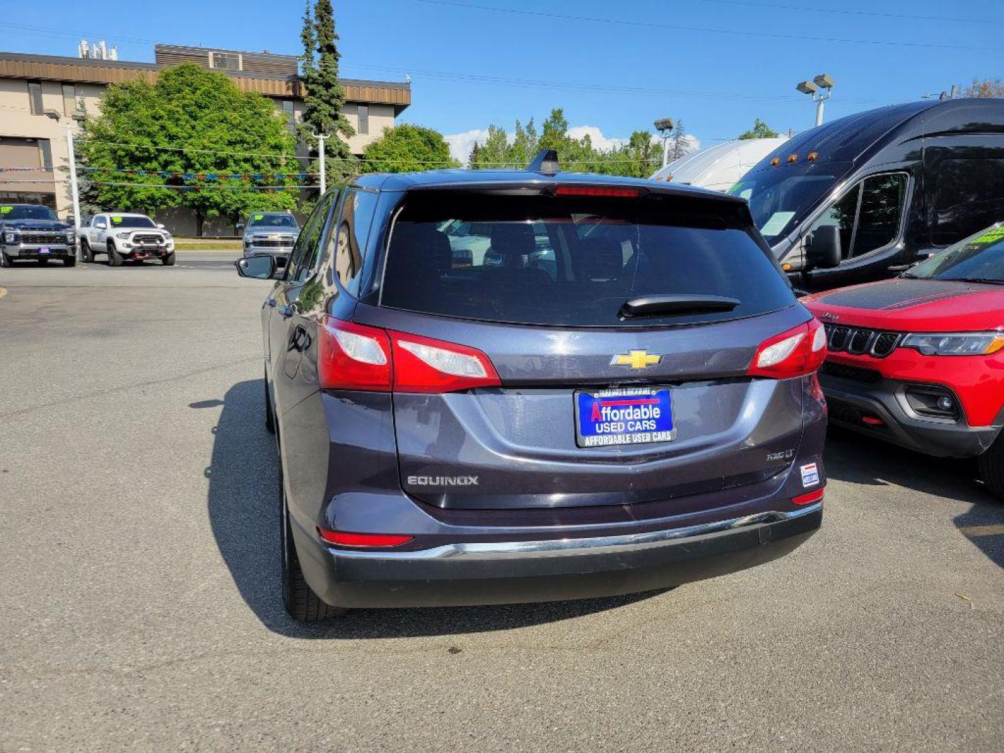 2018 BLUE CHEVROLET EQUINOX LT (3GNAXSEV8JS) with an 1.5L engine, Automatic transmission, located at 929 East 8th Ave, Anchorage, AK, 99501, (907) 274-2277, 61.214783, -149.866074 - Photo#2