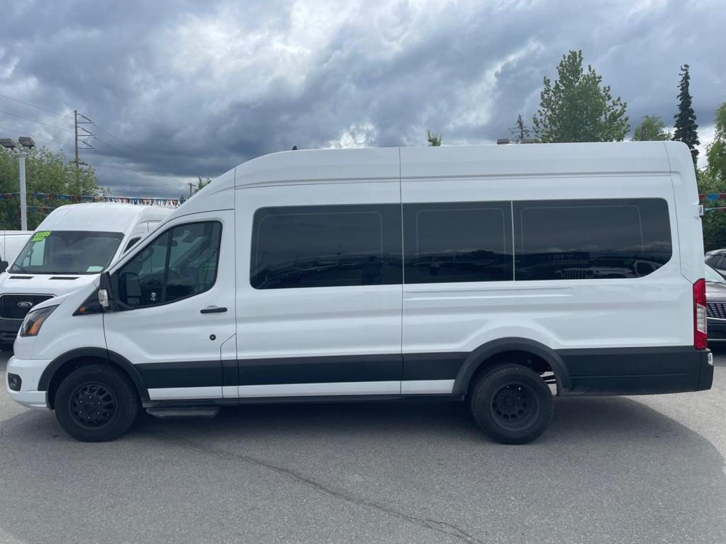 2023 WHITE FORD TRANSIT T-350 HD (1FDVU5XG0PK) with an 3.5L engine, Automatic transmission, located at 929 East 8th Ave, Anchorage, AK, 99501, (907) 274-2277, 61.214783, -149.866074 - Photo#1