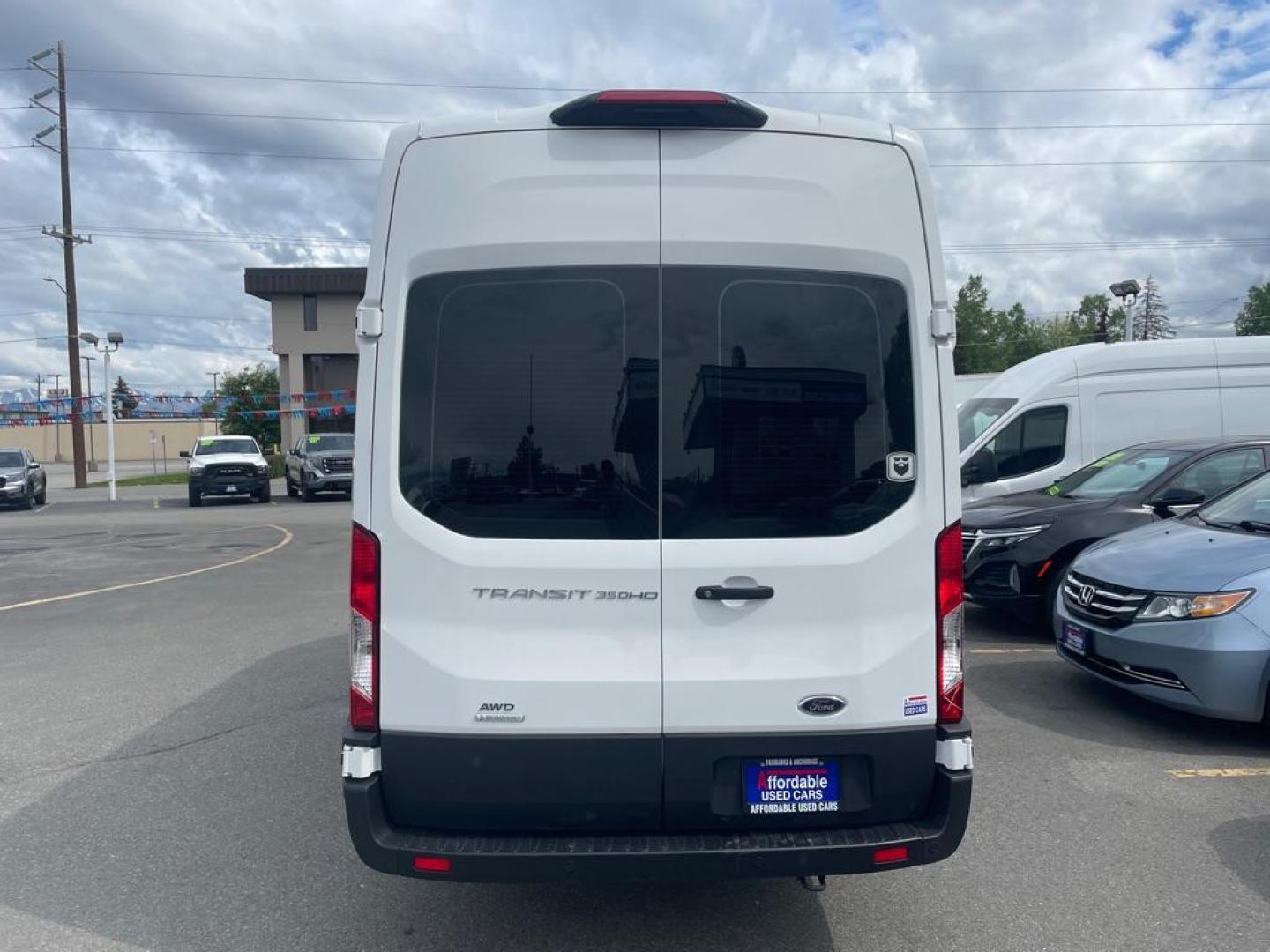 2023 WHITE FORD TRANSIT T-350 HD (1FDVU5XG0PK) with an 3.5L engine, Automatic transmission, located at 929 East 8th Ave, Anchorage, AK, 99501, (907) 274-2277, 61.214783, -149.866074 - Photo#2