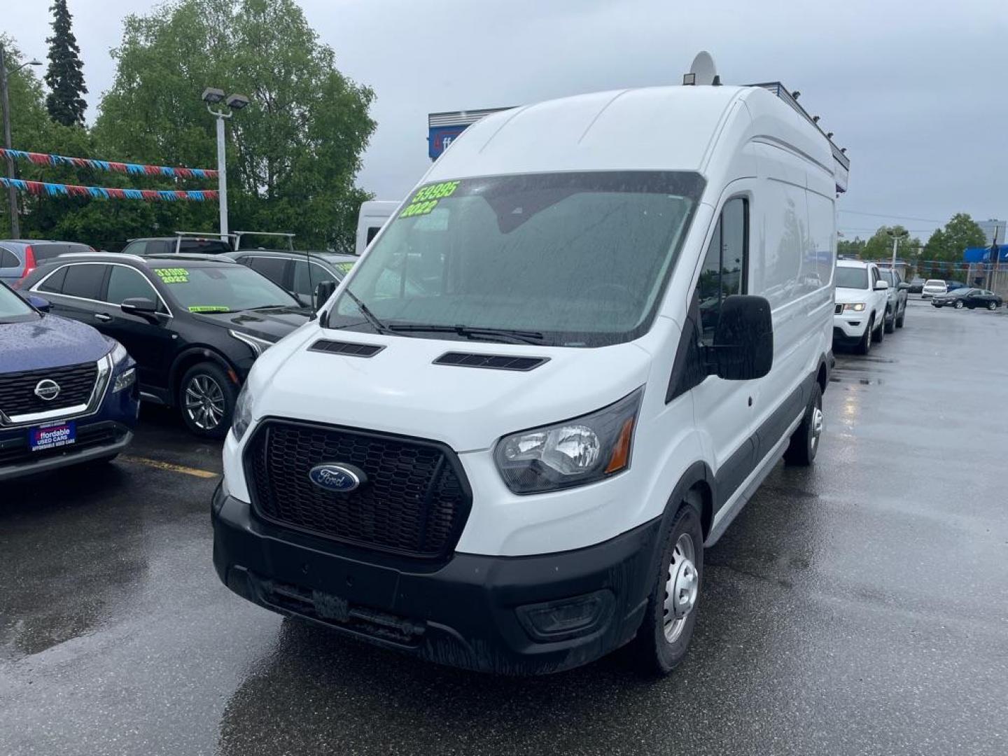 2022 WHITE FORD TRANSIT T-250 (1FTBR2XGXNK) with an 3.5L engine, Automatic transmission, located at 929 East 8th Ave, Anchorage, AK, 99501, (907) 274-2277, 61.214783, -149.866074 - Photo#0