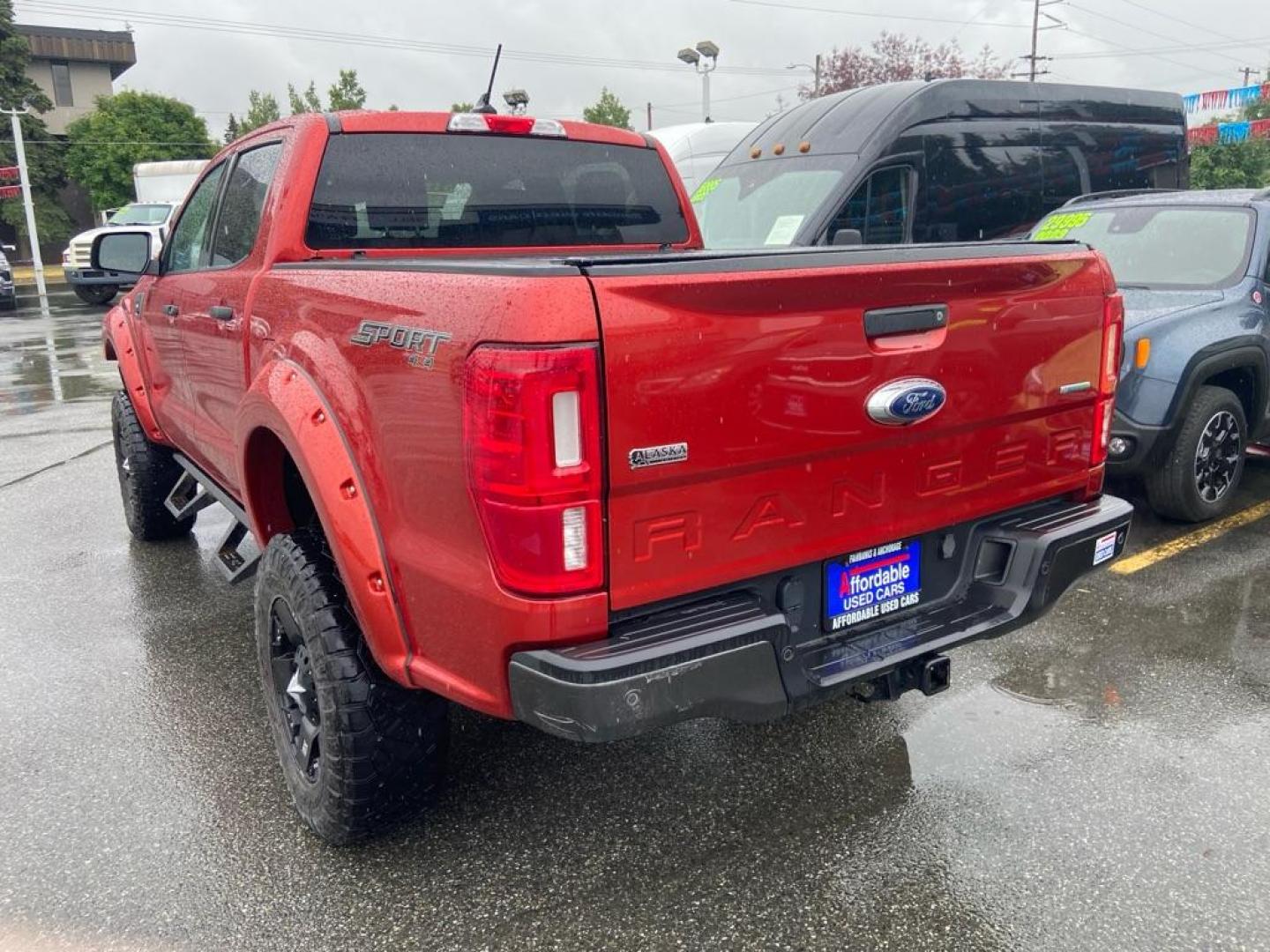 2019 RED FORD RANGER XLT (1FTER4FH0KL) with an 2.3L engine, Automatic transmission, located at 929 East 8th Ave, Anchorage, AK, 99501, (907) 274-2277, 61.214783, -149.866074 - Photo#2