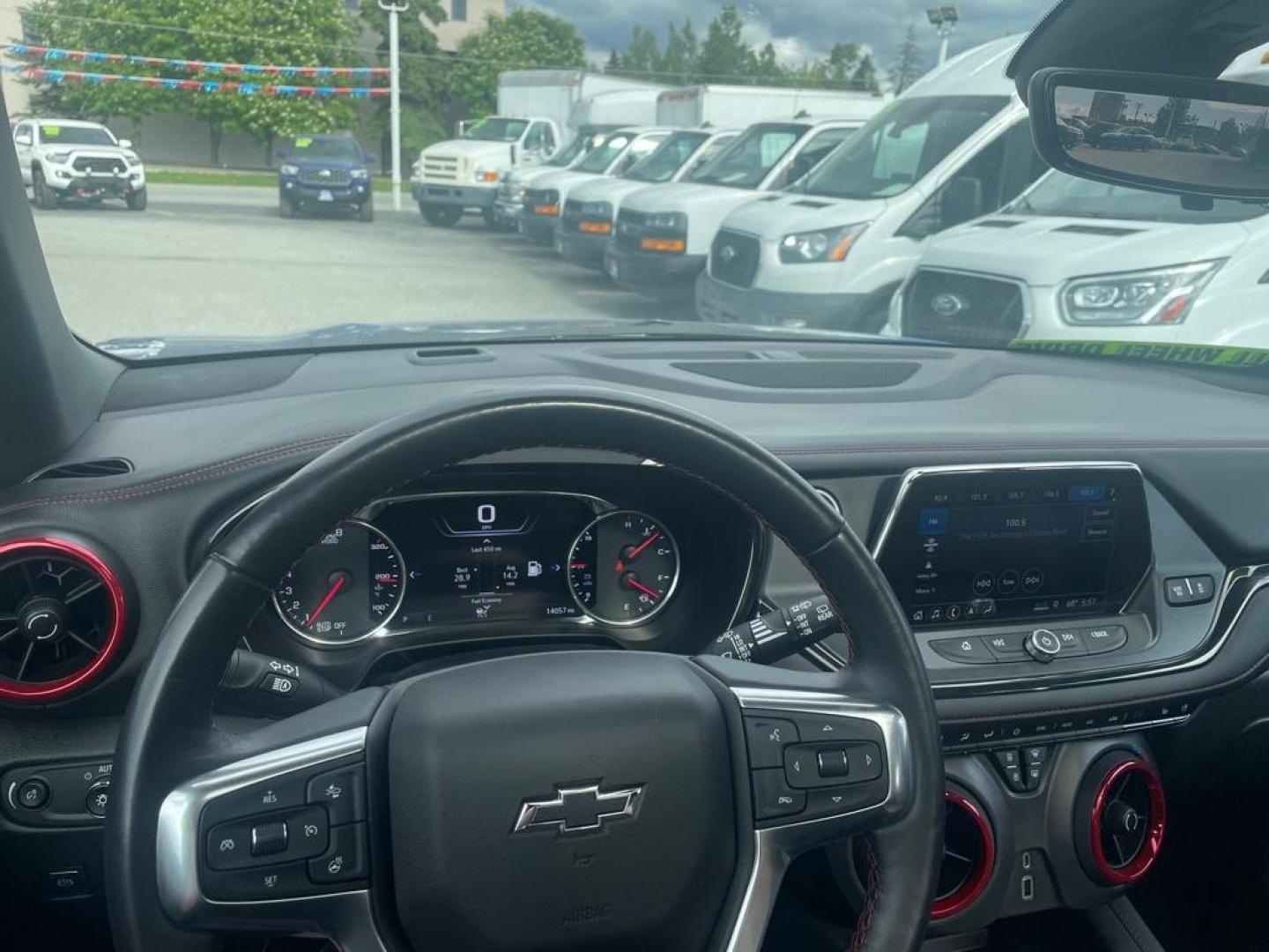 2019 BLUE CHEVROLET BLAZER RS (3GNKBJRS7KS) with an 3.6L engine, Automatic transmission, located at 929 East 8th Ave, Anchorage, AK, 99501, (907) 274-2277, 61.214783, -149.866074 - Photo#4