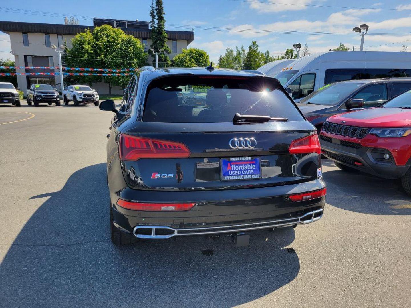 2018 BLACK AUDI SQ5 PRESTIGE (WA1C4AFY1J2) with an 3.0L engine, Automatic transmission, located at 929 East 8th Ave, Anchorage, AK, 99501, (907) 274-2277, 61.214783, -149.866074 - Photo#2