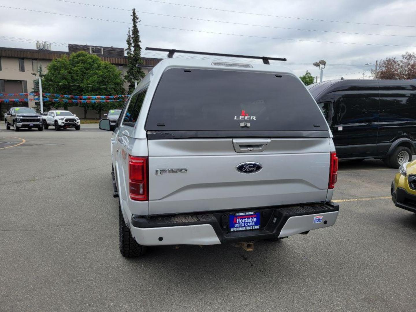 2015 SILVER FORD F150 SUPERCREW (1FTFW1EG7FK) with an 3.5L engine, Automatic transmission, located at 929 East 8th Ave, Anchorage, AK, 99501, (907) 274-2277, 61.214783, -149.866074 - Photo#2