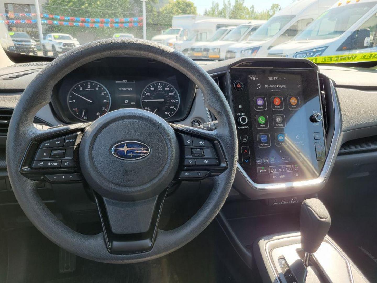 2024 SILVER SUBARU CROSSTREK PREMIUM (JF2GUADC5R8) with an 2.0L engine, Automatic transmission, located at 929 East 8th Ave, Anchorage, AK, 99501, (907) 274-2277, 61.214783, -149.866074 - Photo#4